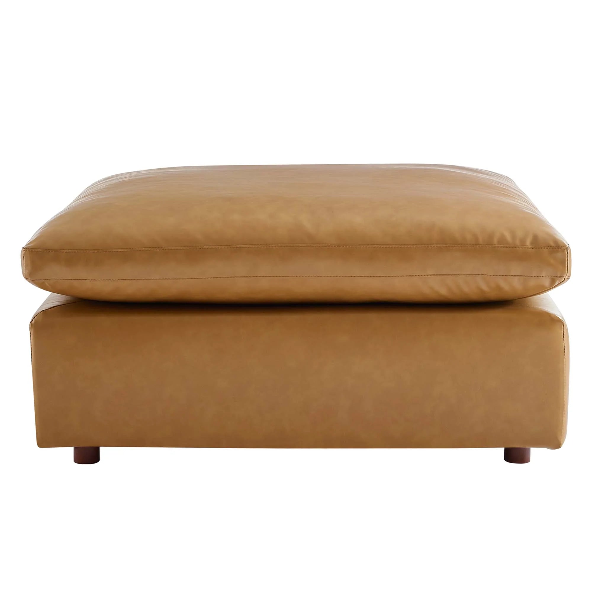 Chaise sans accoudoirs rembourrée en duvet Commix