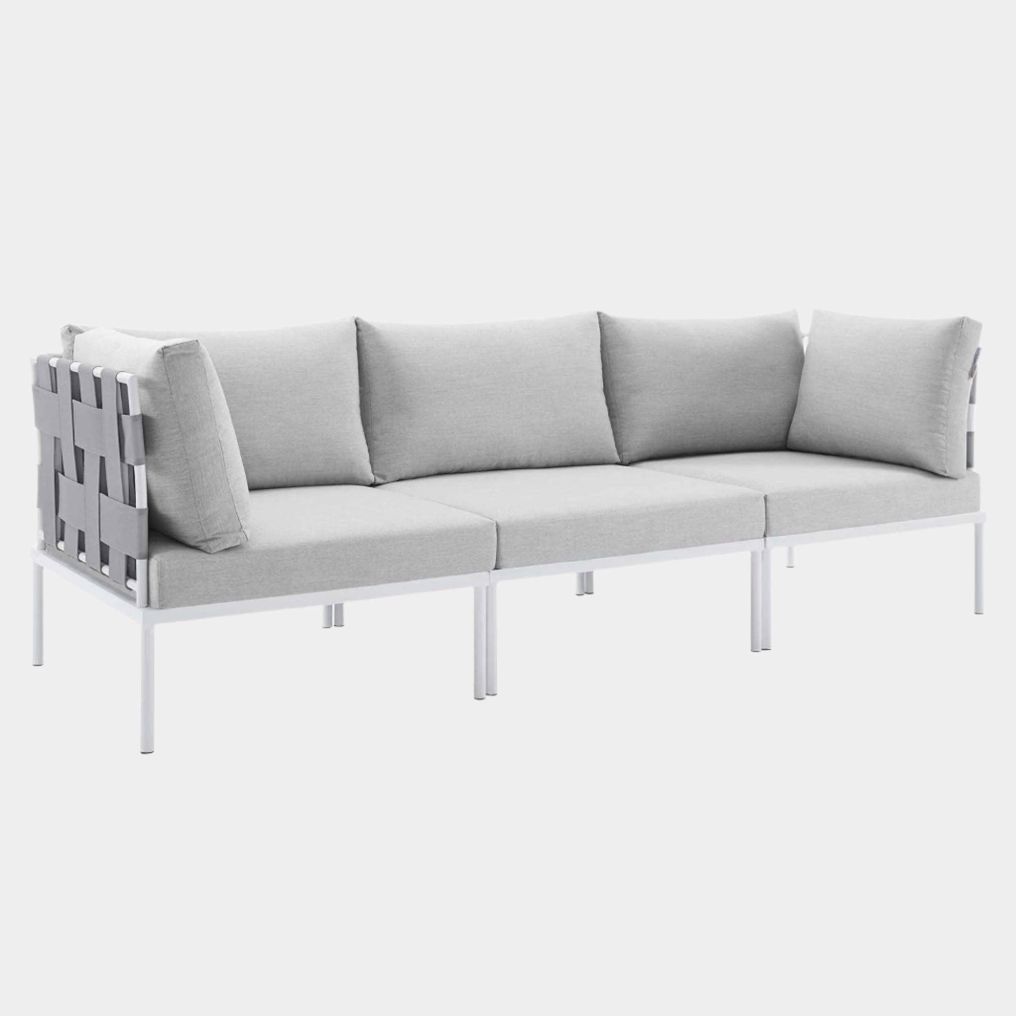 Harmony Sunbrella® Outdoor Patio Aluminum Sofa