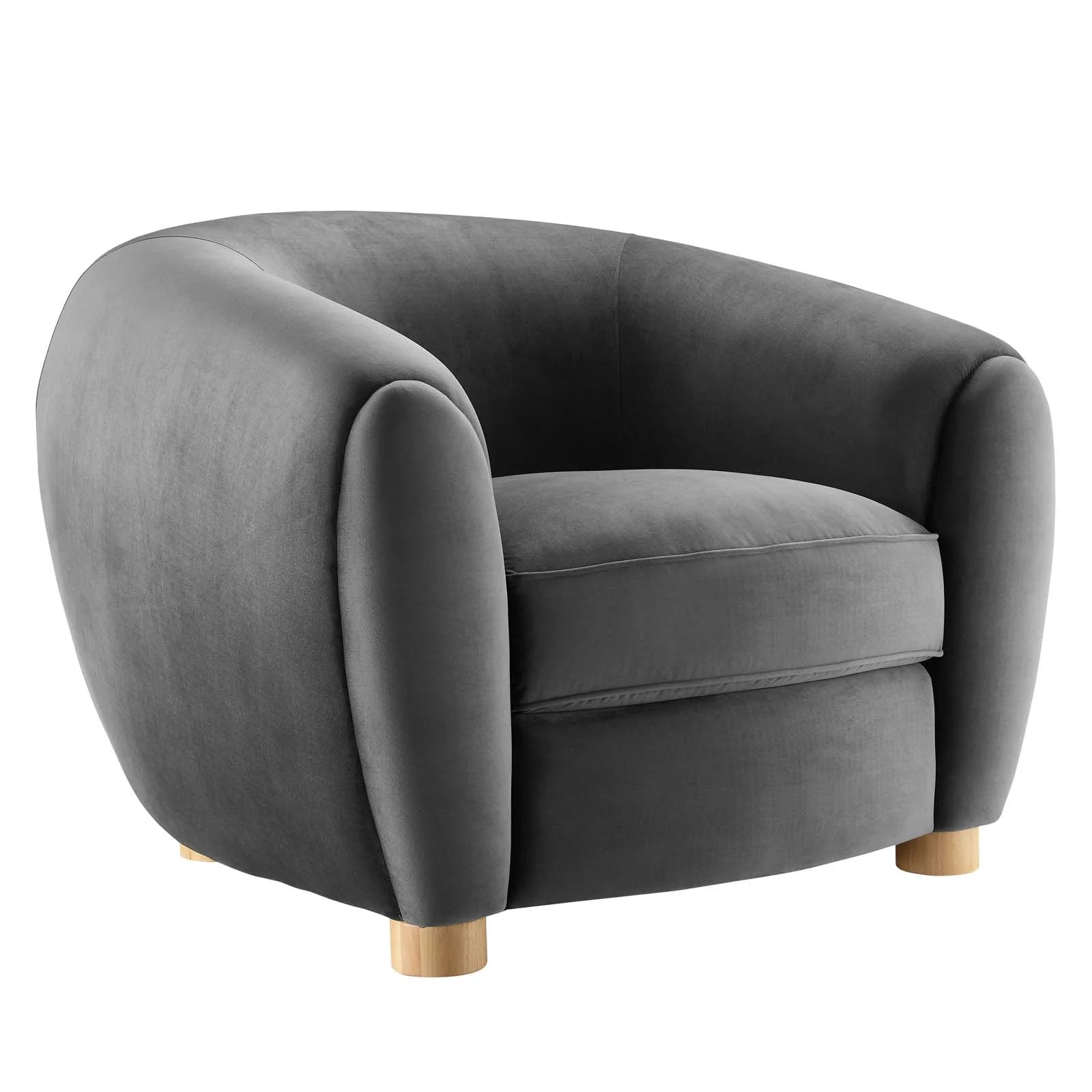 Profuse Performance Velvet Armchair