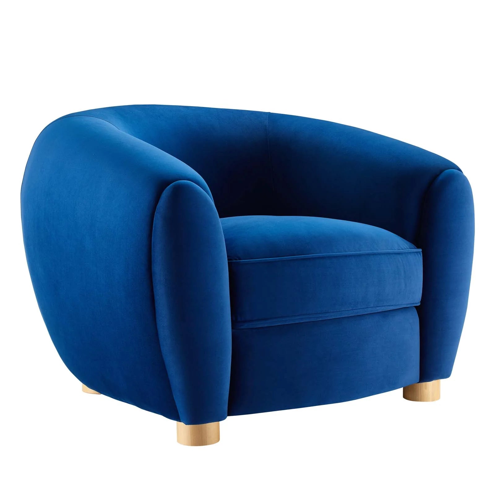 Profuse Performance Velvet Armchair