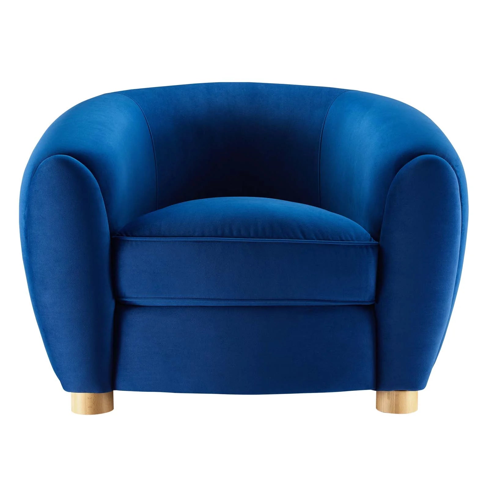 Profuse Performance Velvet Armchair