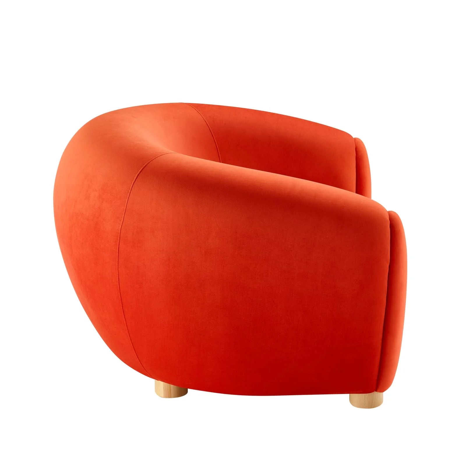 Profuse Performance Velvet Armchair