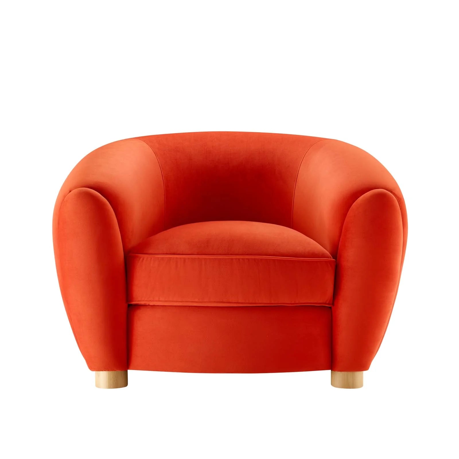 Profuse Performance Velvet Armchair