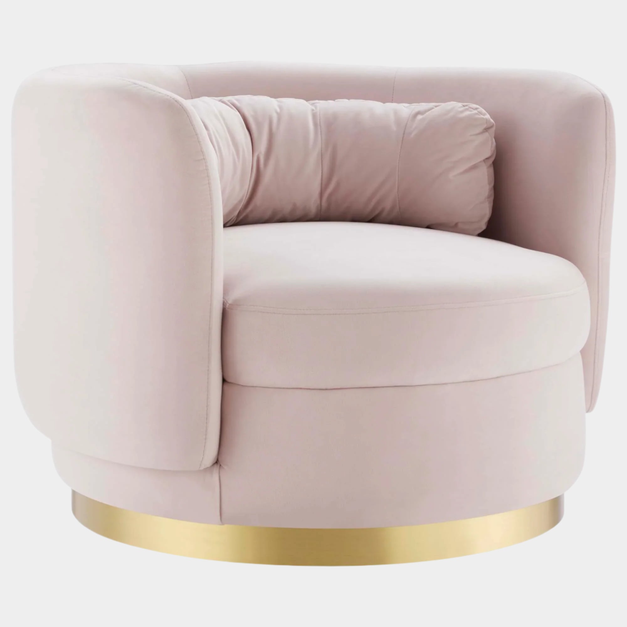 Relish Performance Velvet Swivel Chair