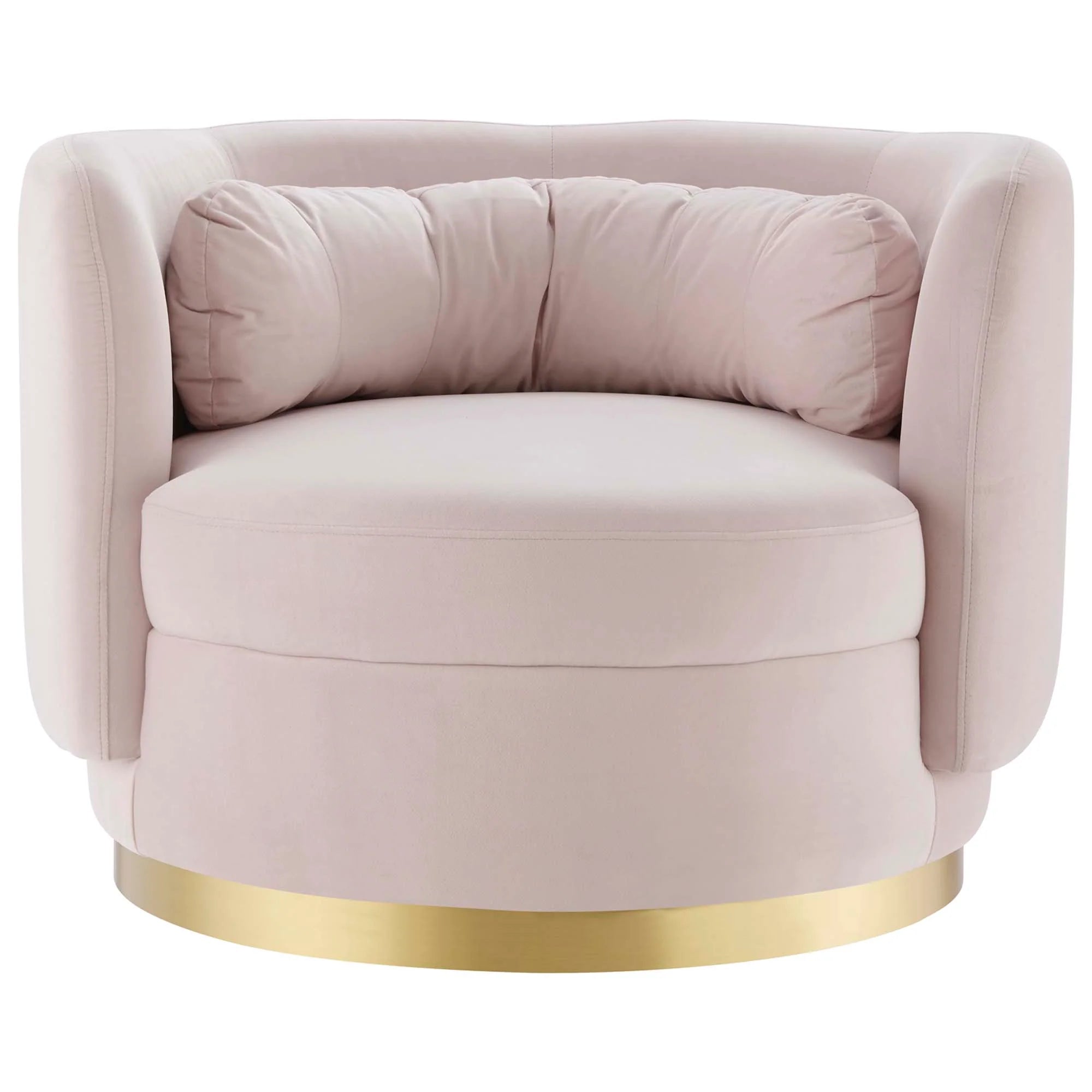 Relish Performance Velvet Swivel Chair