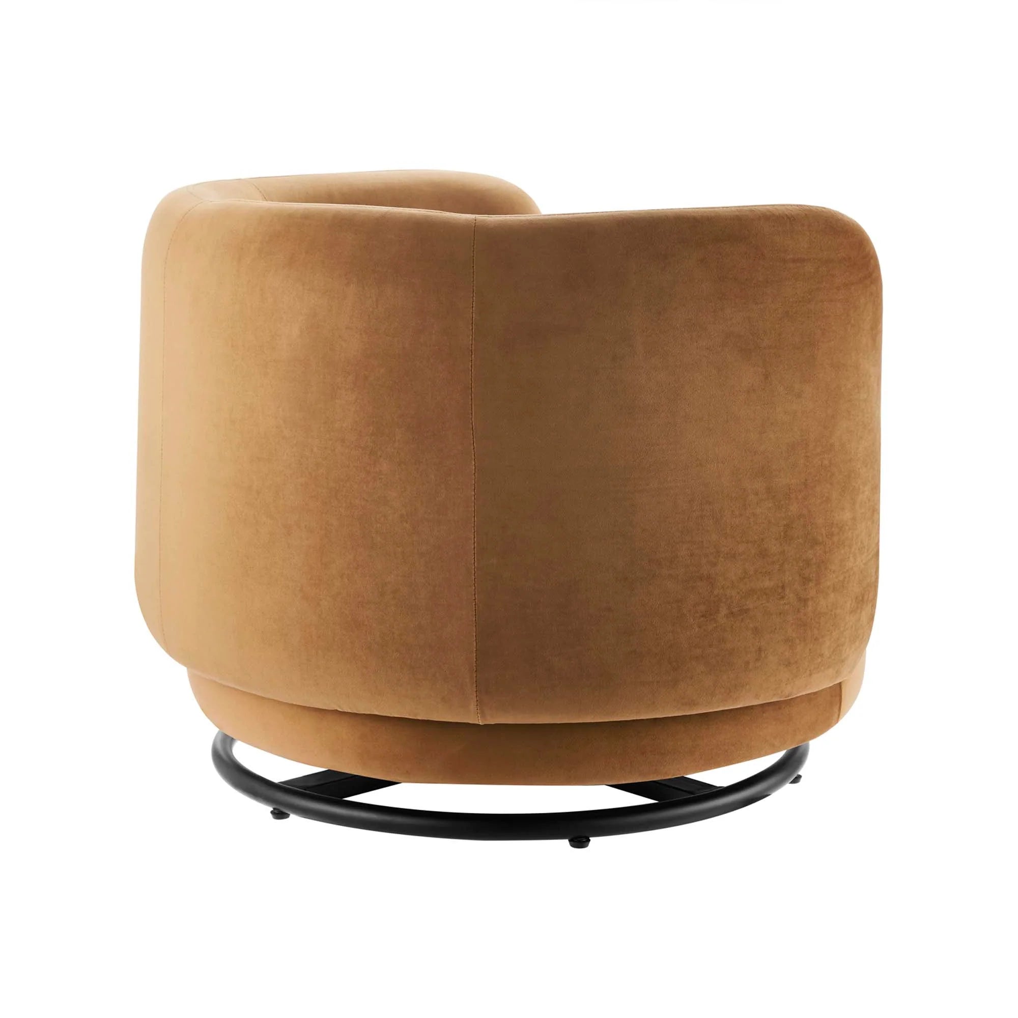 Relish Performance Velvet Swivel Chair