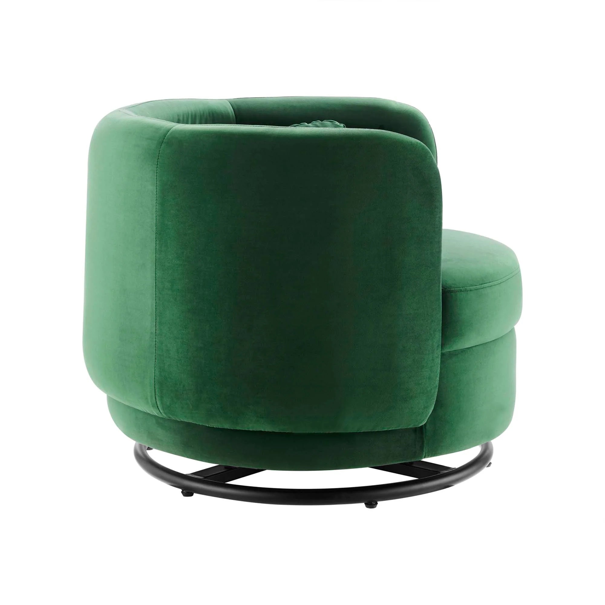 Relish Performance Velvet Swivel Chair