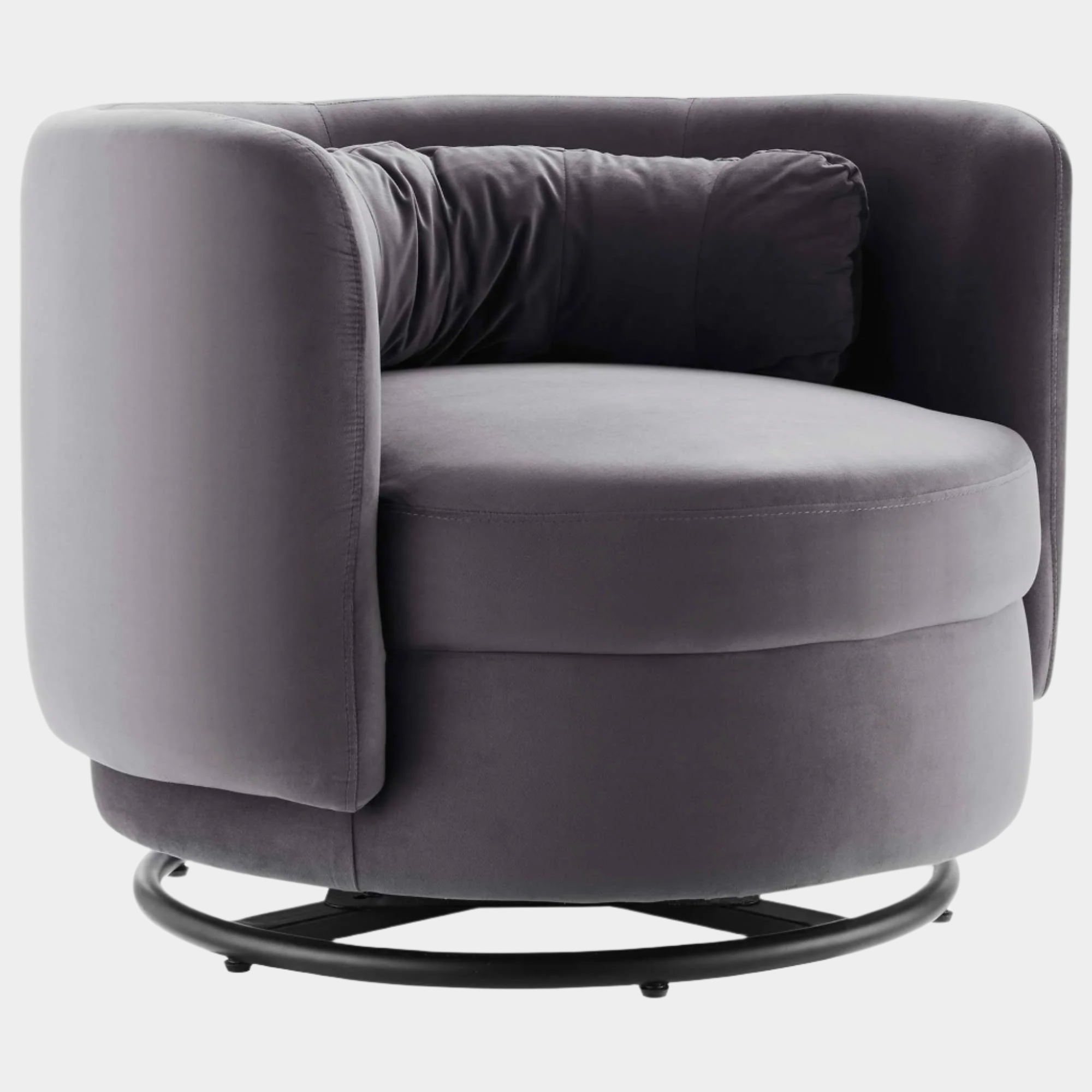 Relish Performance Velvet Swivel Chair