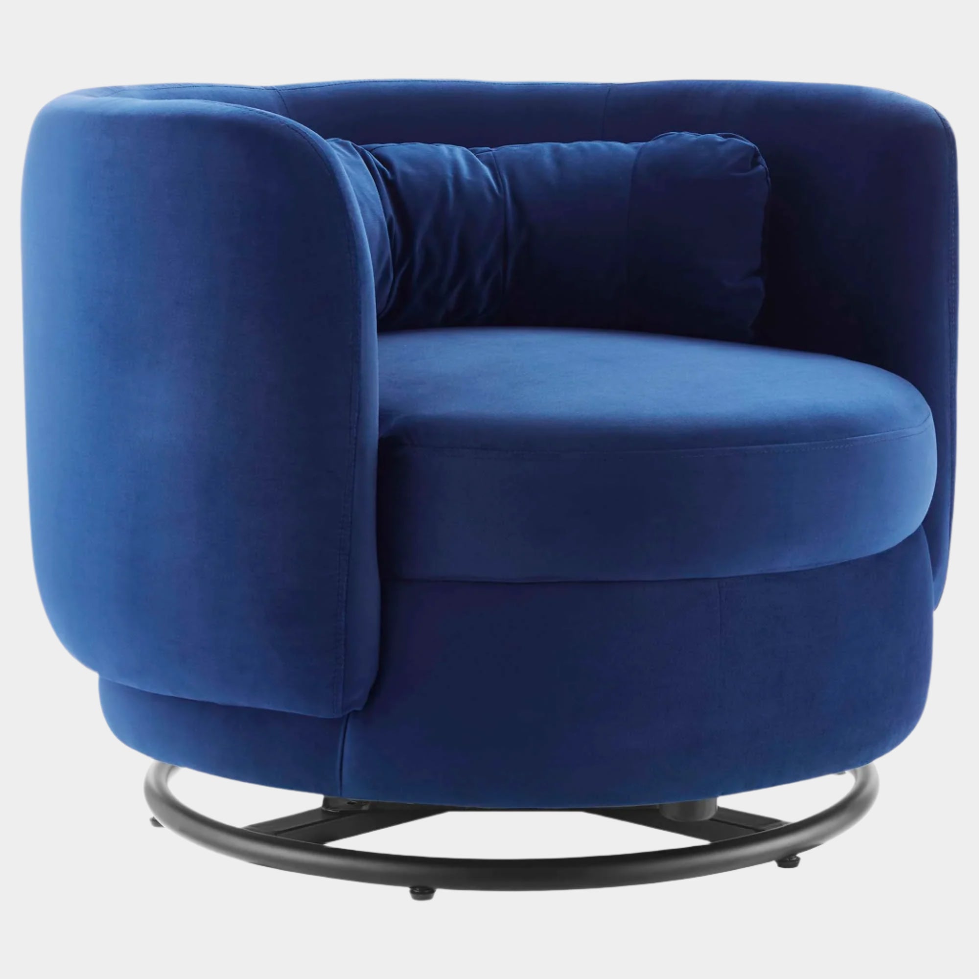 Relish Performance Velvet Swivel Chair