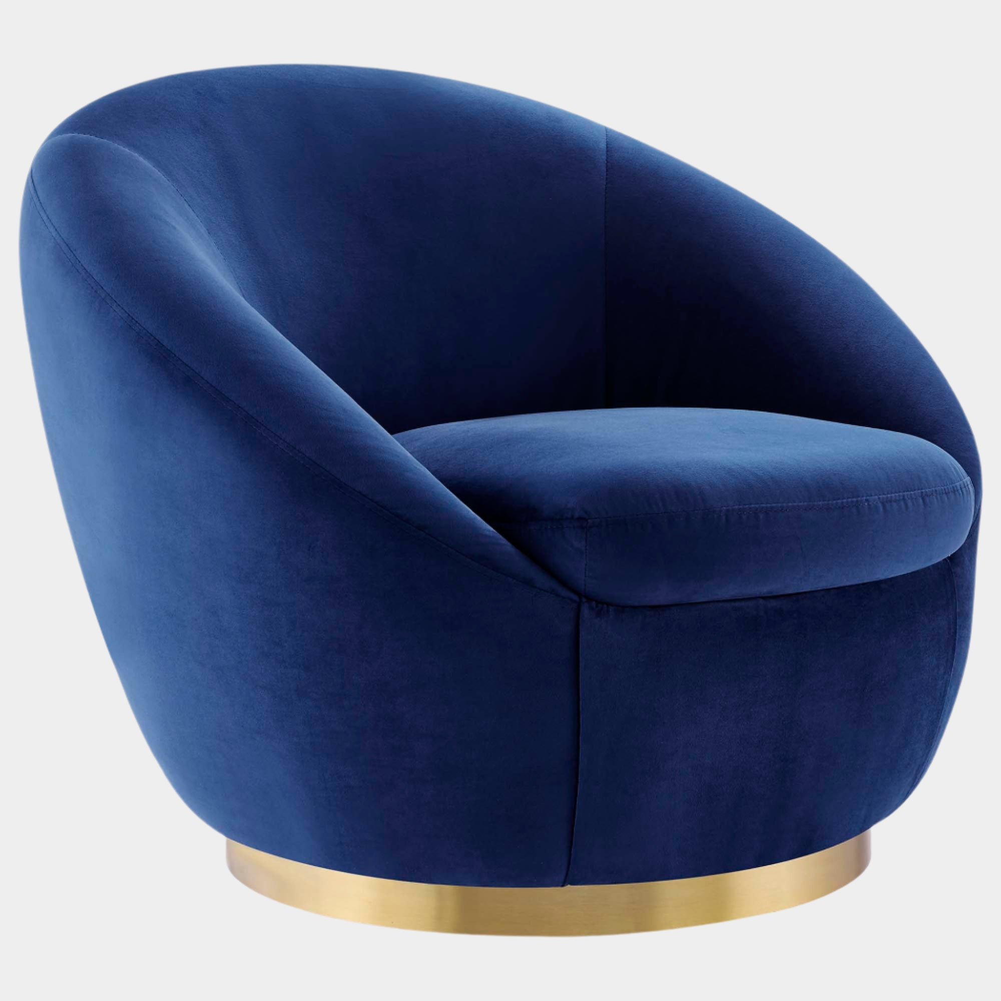 Buttercup Performance Velvet Swivel Chair