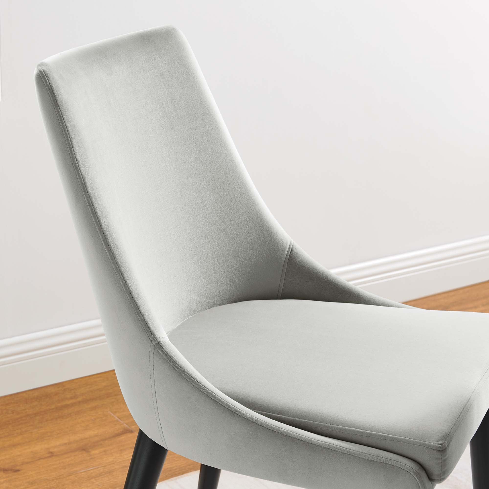 Viscount Performance Velvet Dining Chair