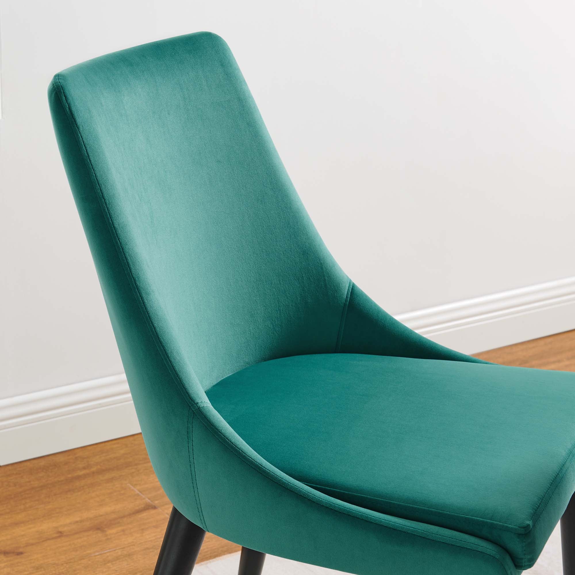 Viscount Performance Velvet Dining Chair