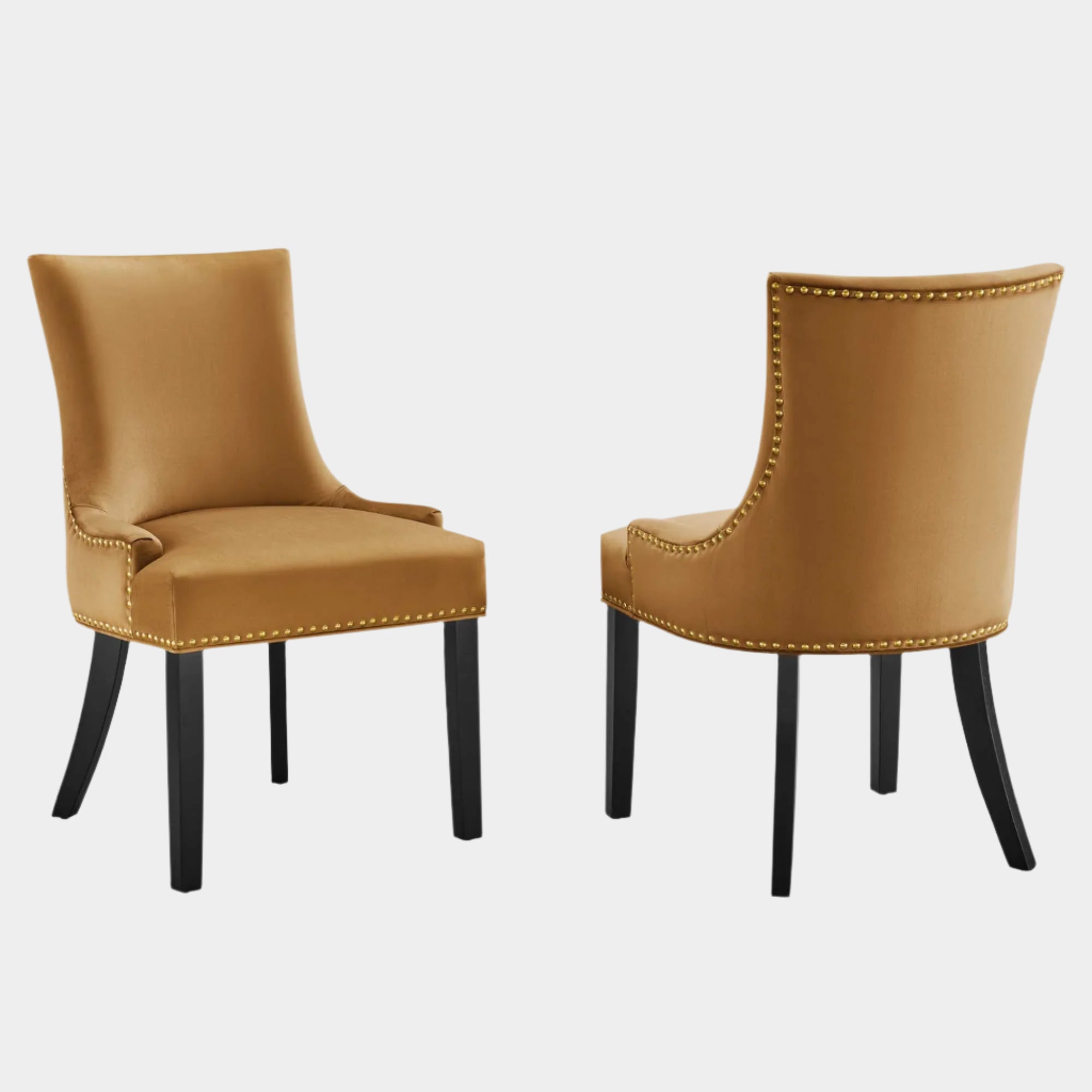 Marquis Performance Velvet Dining Chairs - Set of 2