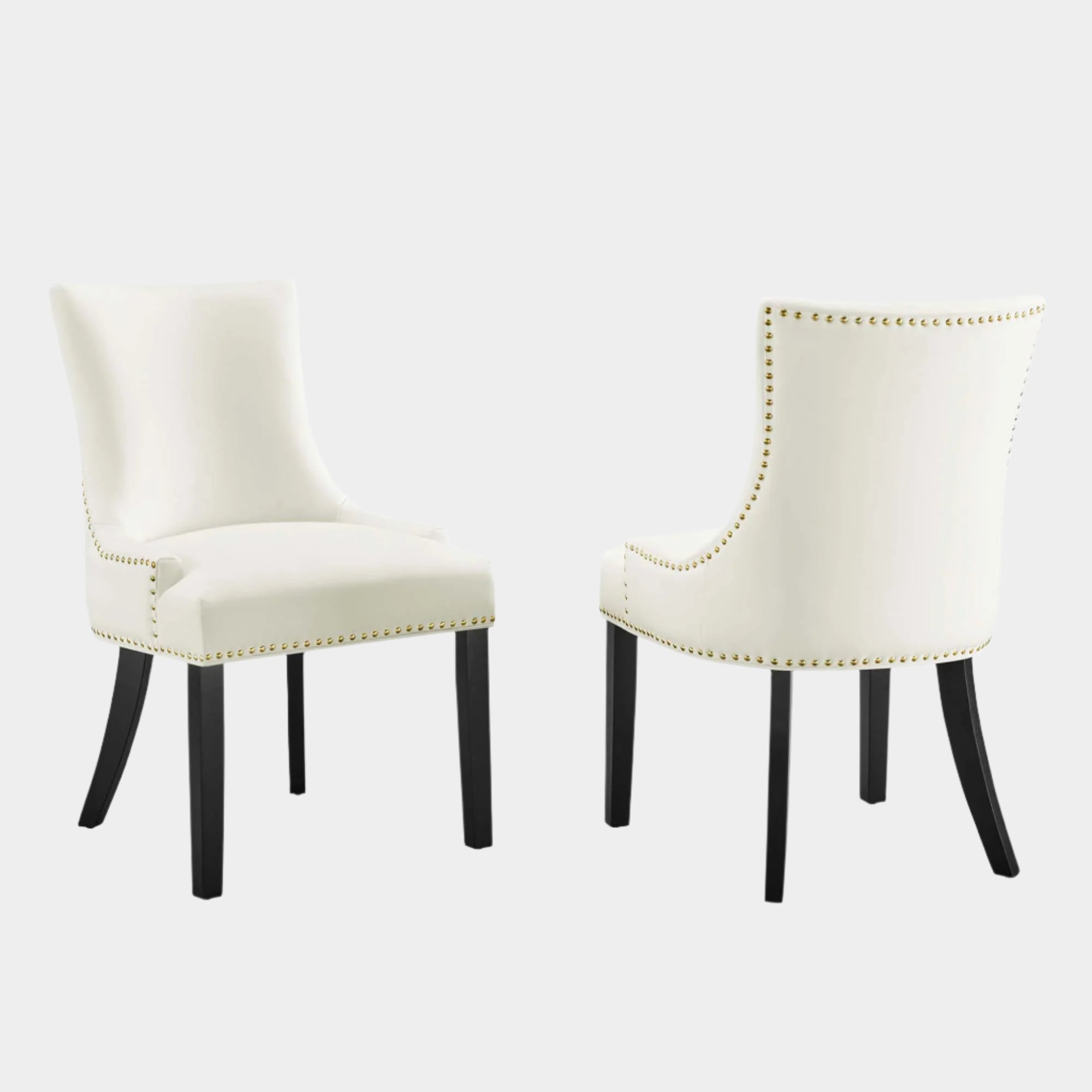 Marquis Performance Velvet Dining Chairs - Set of 2