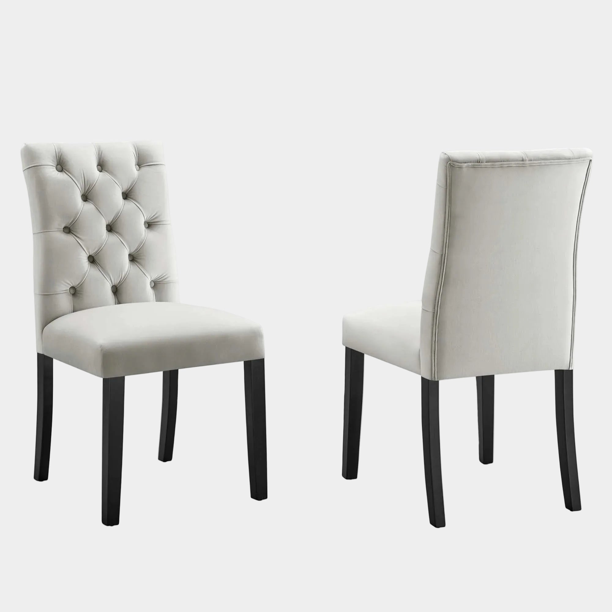 Duchess Performance Velvet Dining Chairs Set of 2