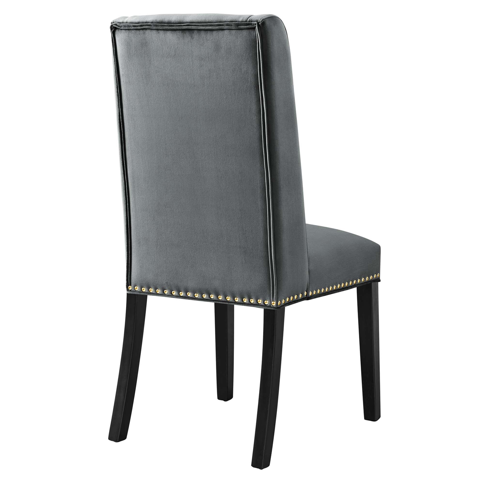 Baron Performance Velvet Dining Chairs - Set of 2