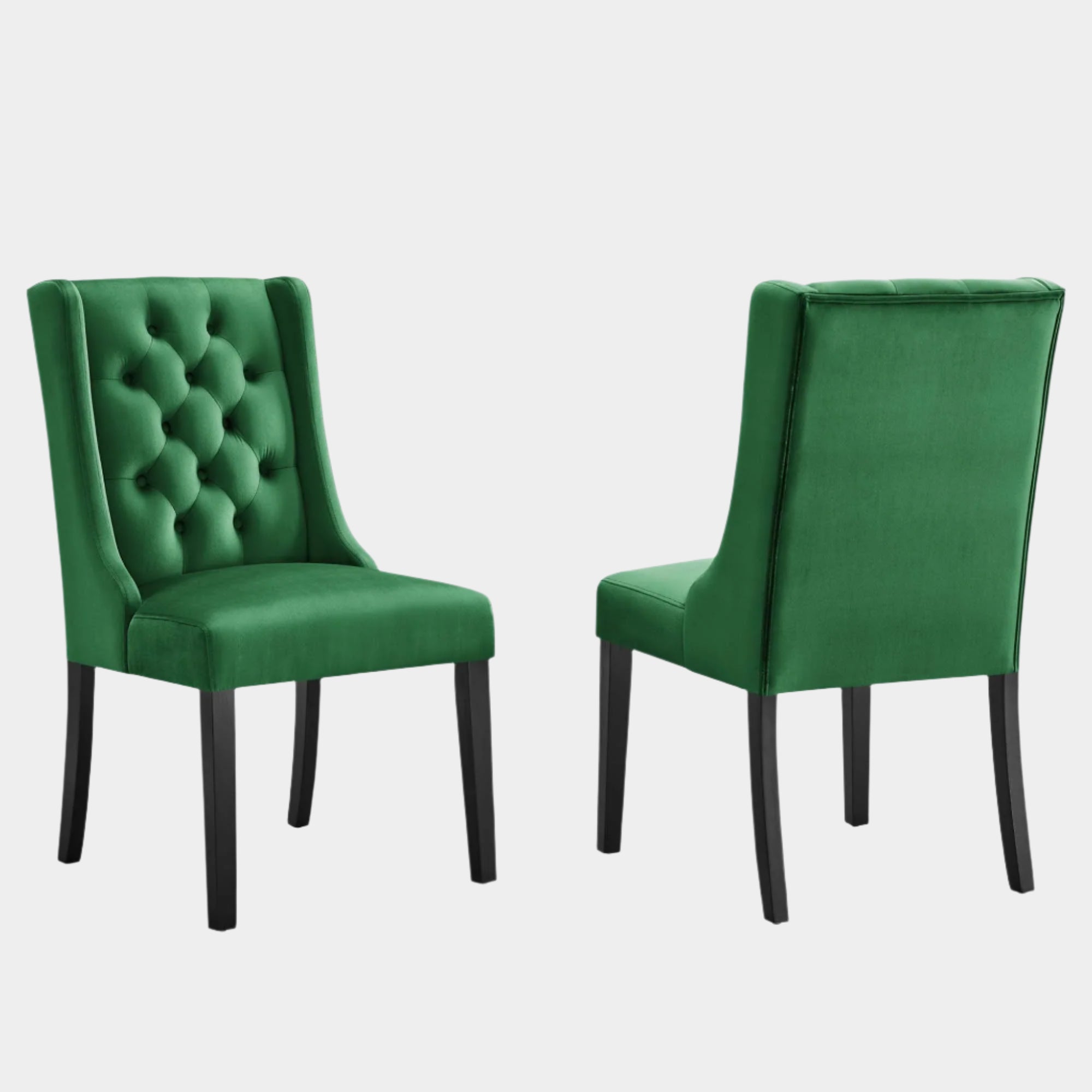 Baronet Performance Velvet Dining Chairs - Set of 2