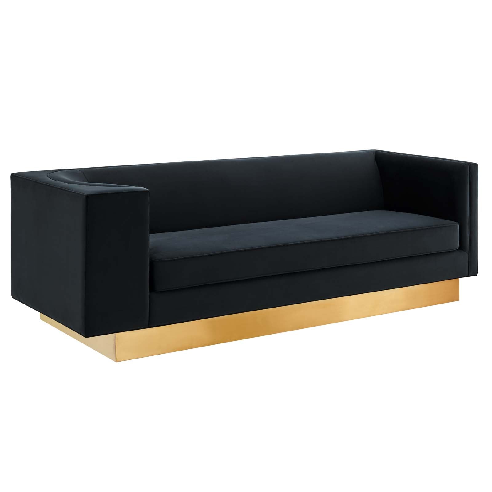 Caliber Performance Velvet Sofa