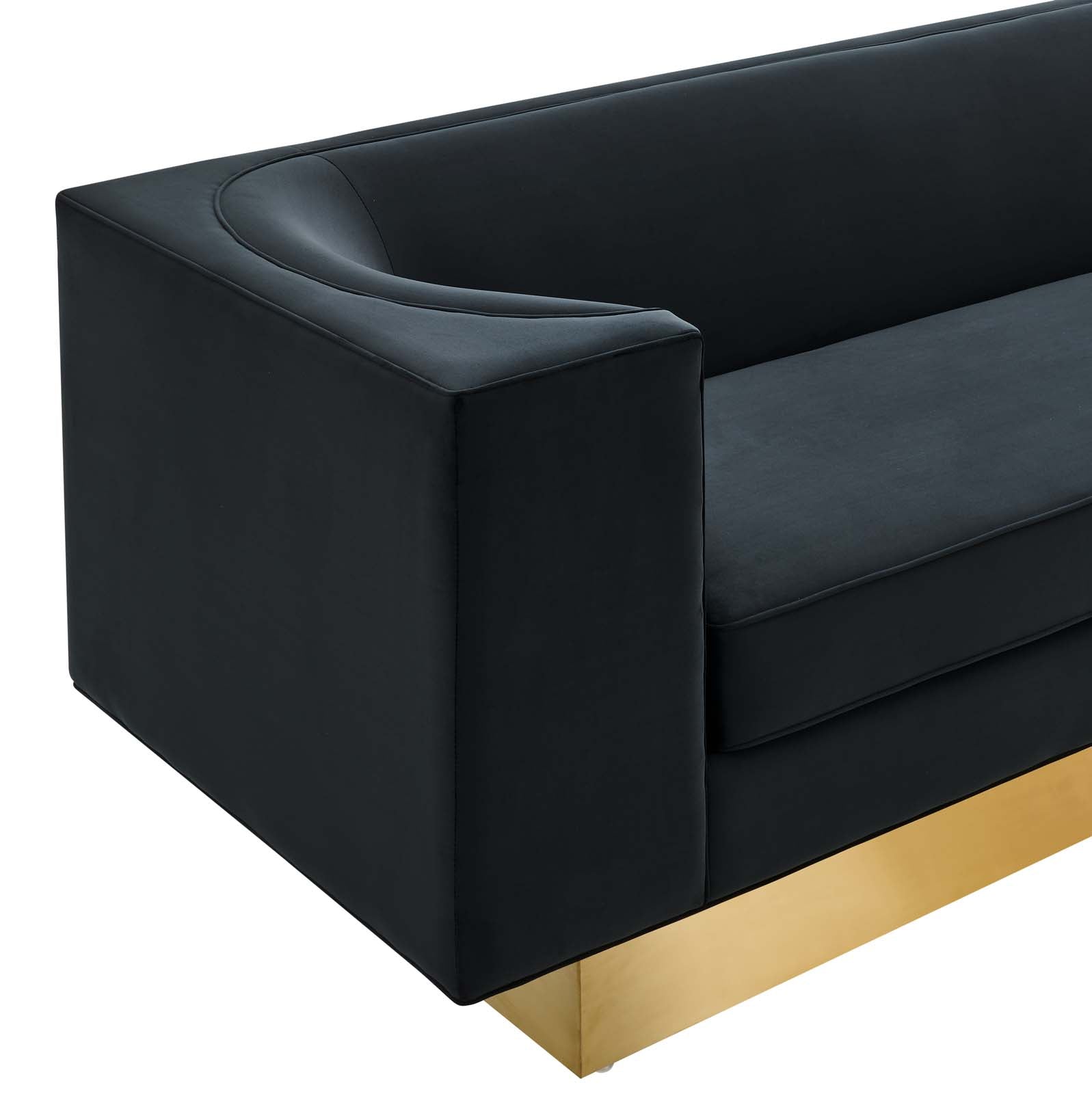 Caliber Performance Velvet Sofa