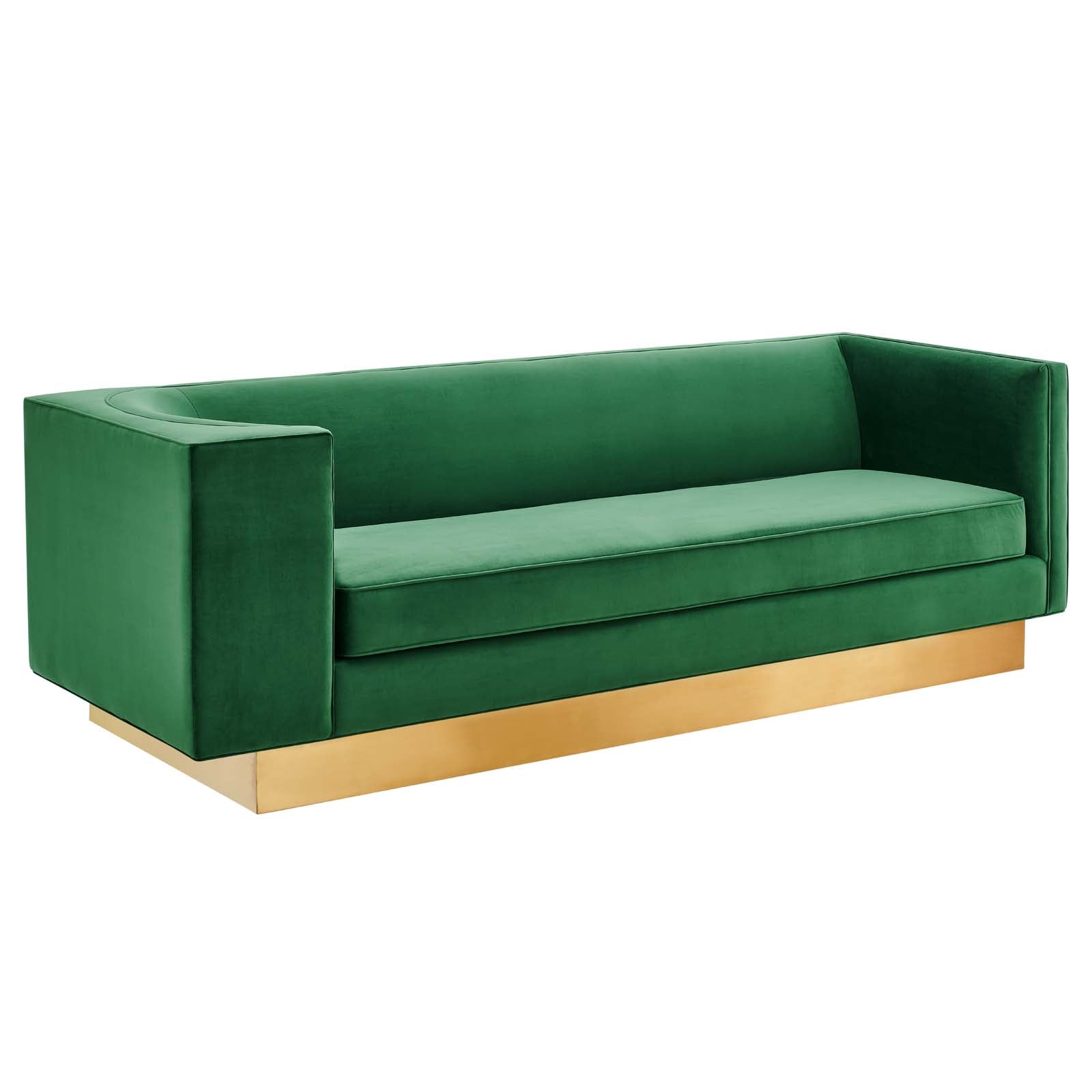 Caliber Performance Velvet Sofa