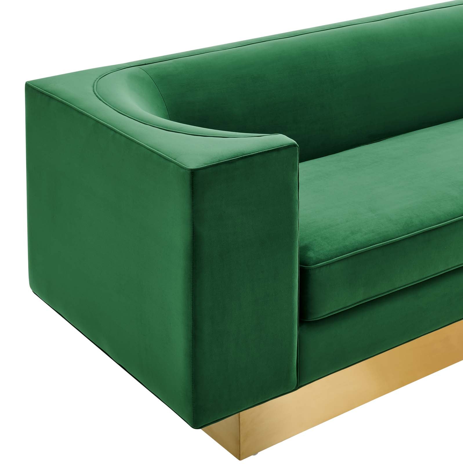 Caliber Performance Velvet Sofa