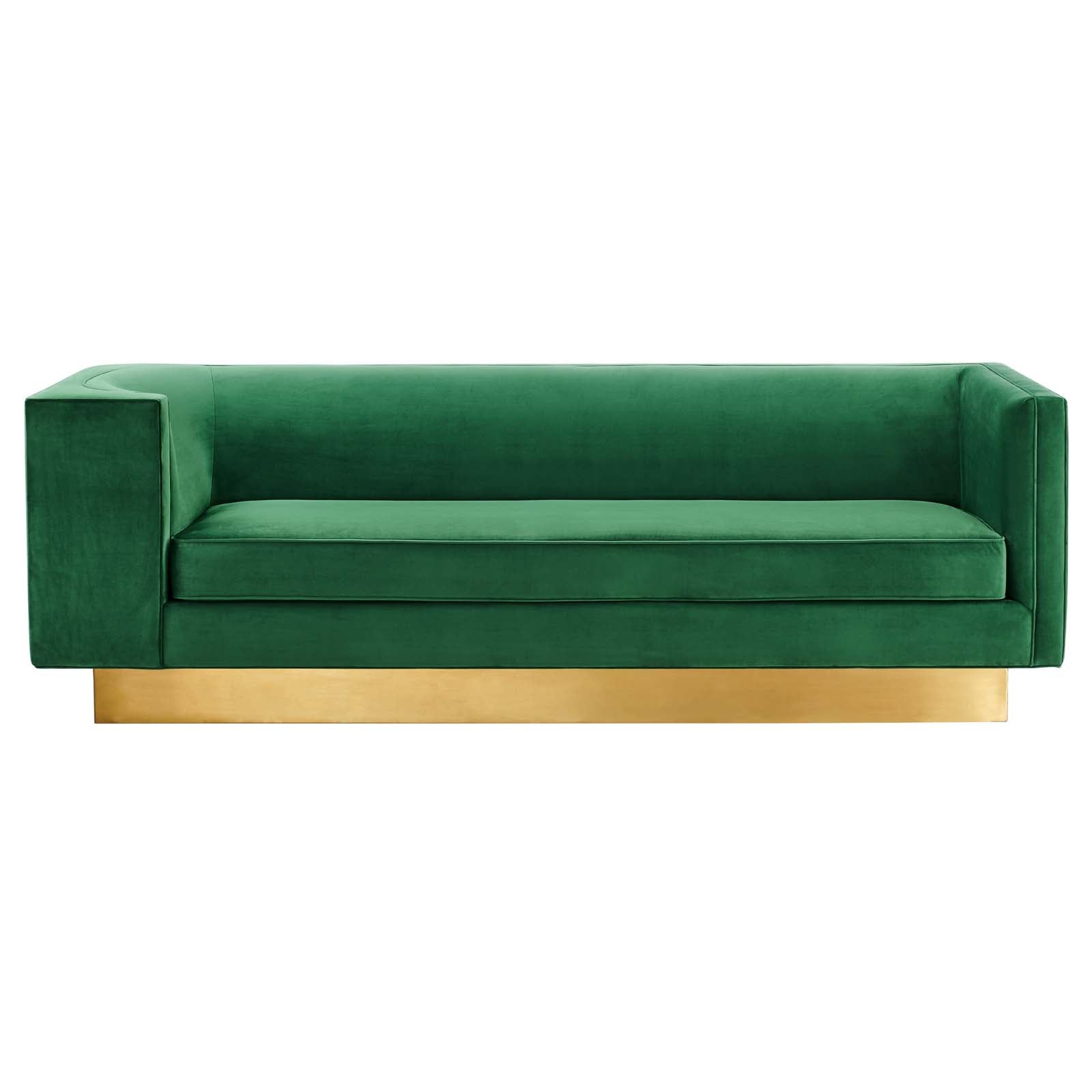 Caliber Performance Velvet Sofa