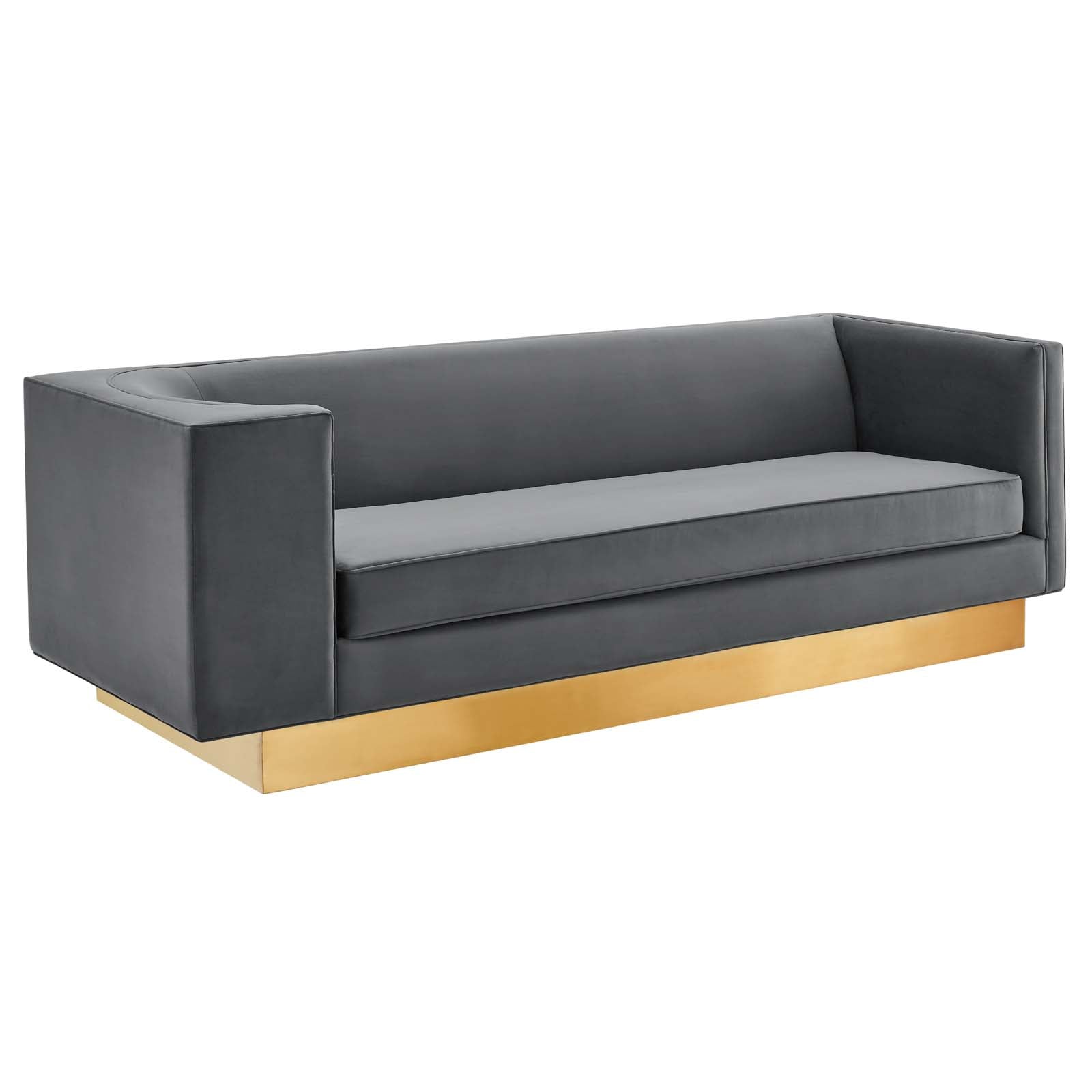 Caliber Performance Velvet Sofa