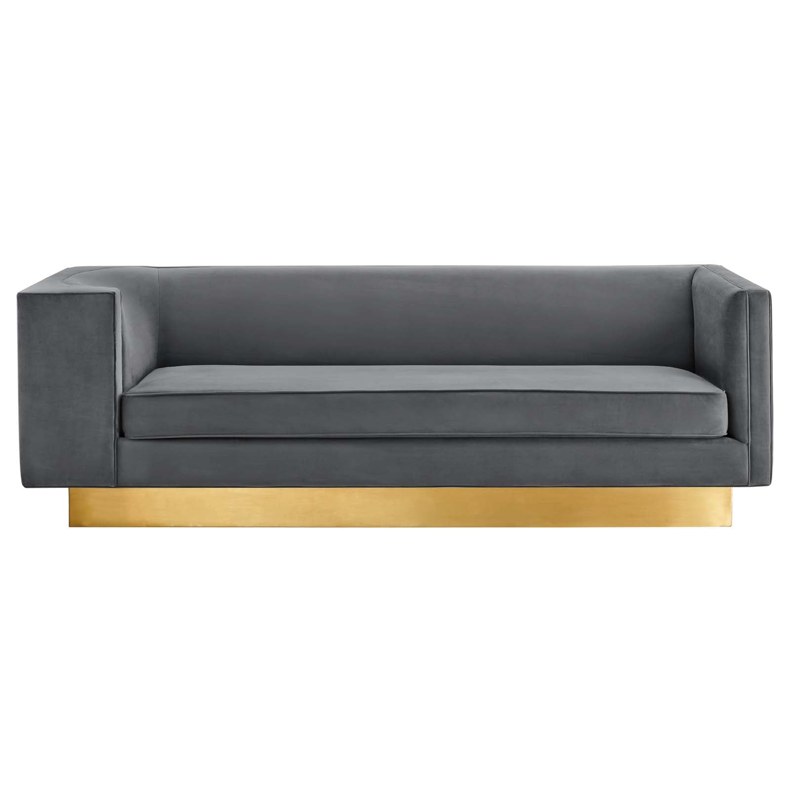 Caliber Performance Velvet Sofa