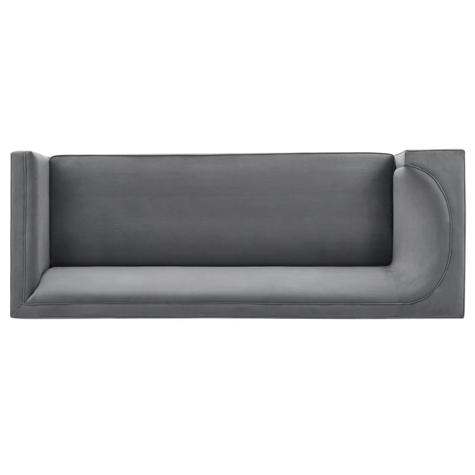 Caliber Performance Velvet Sofa