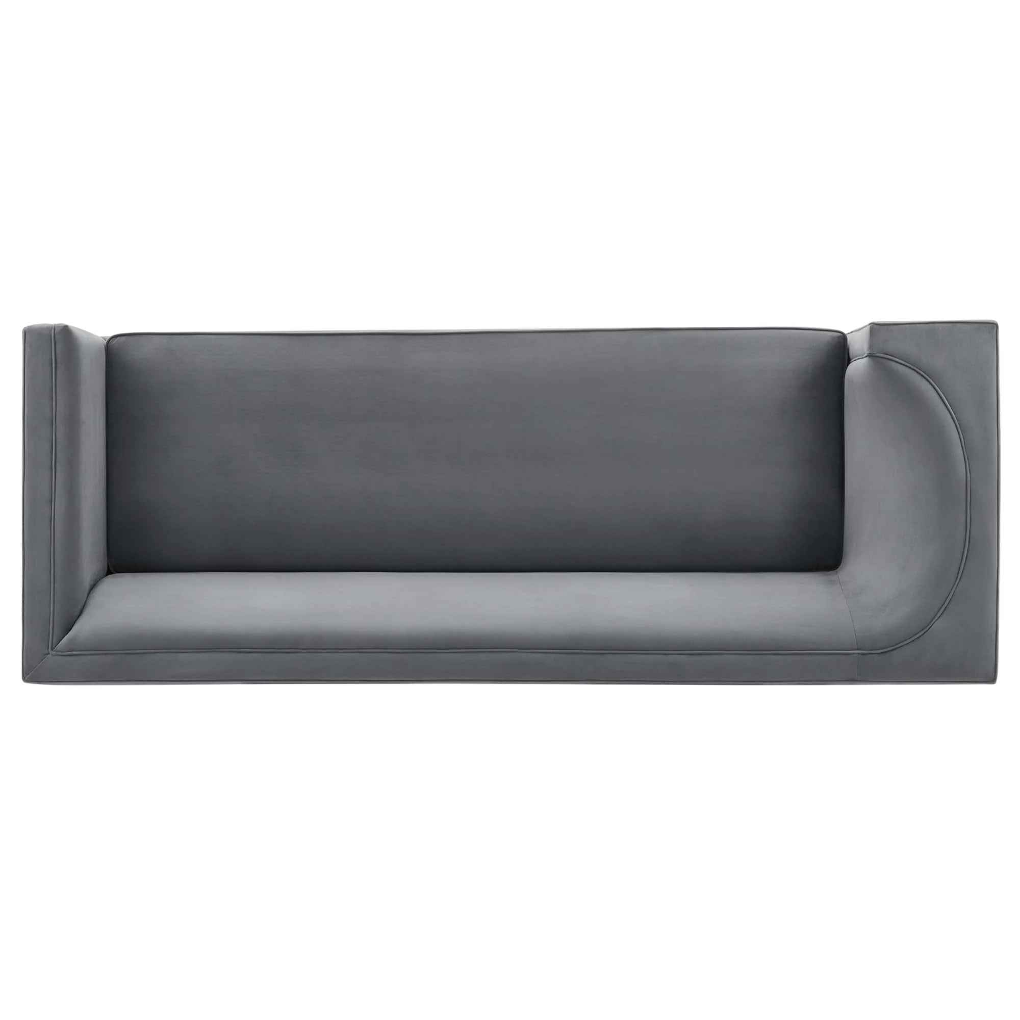 Eminence Upholstered Performance Velvet Sofa