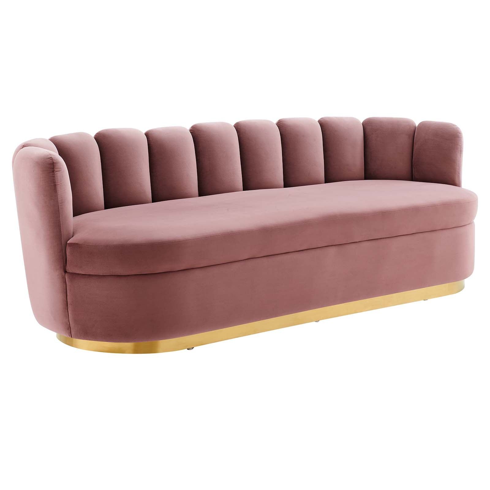 Vicci Tufted Velvet Sofa