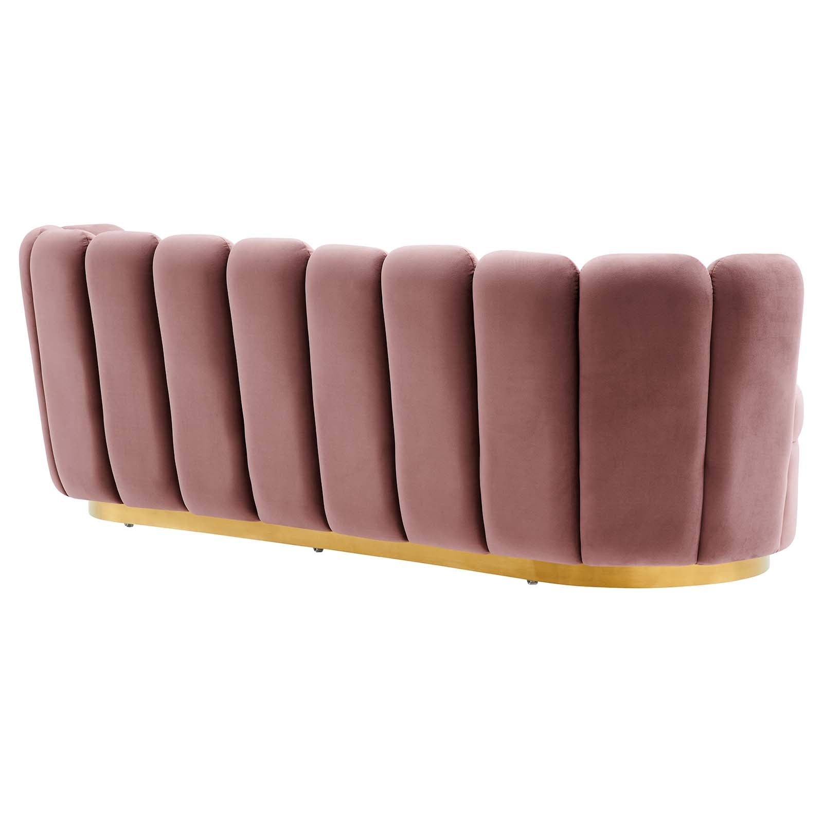 Vicci Tufted Velvet Sofa