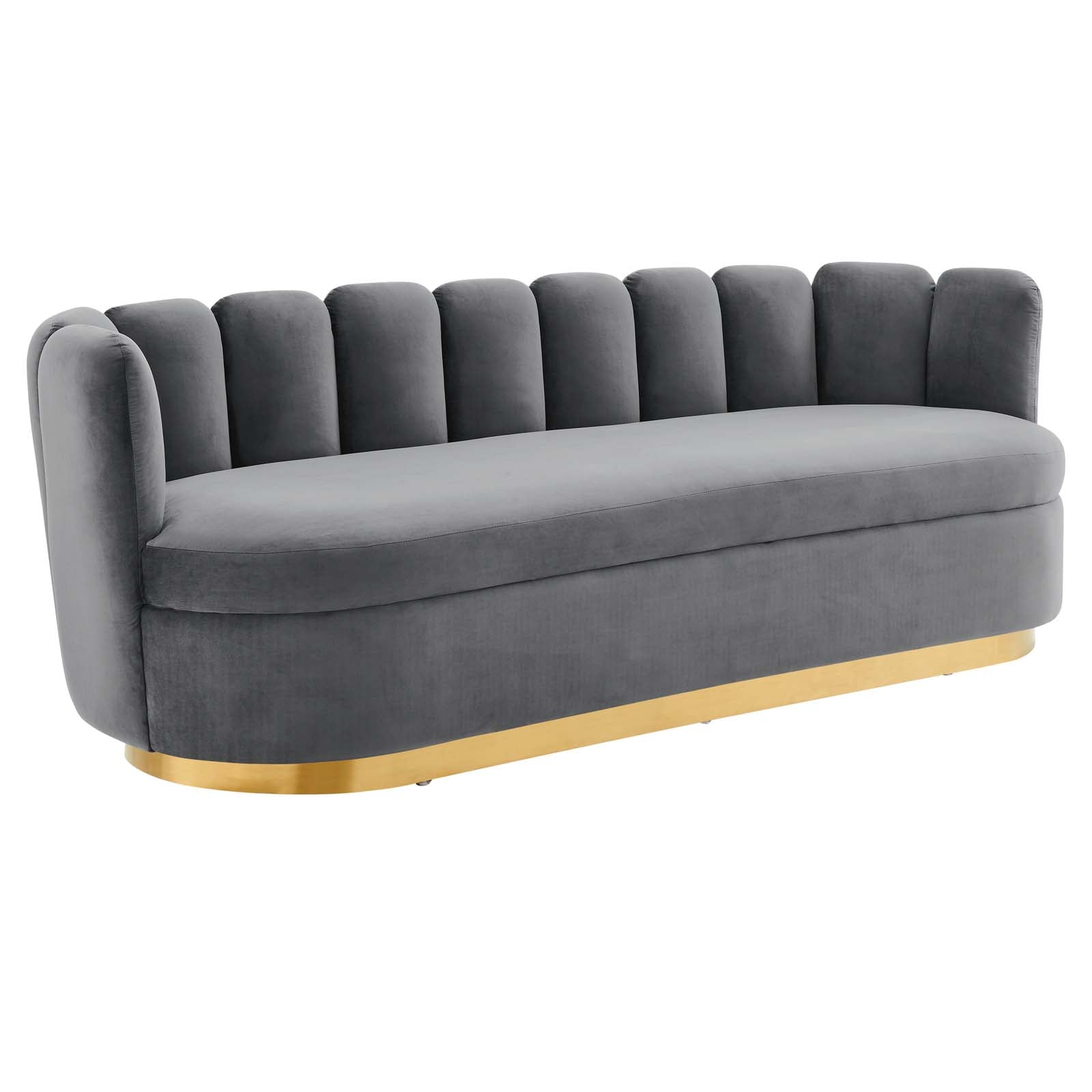 Vicci Tufted Velvet Sofa