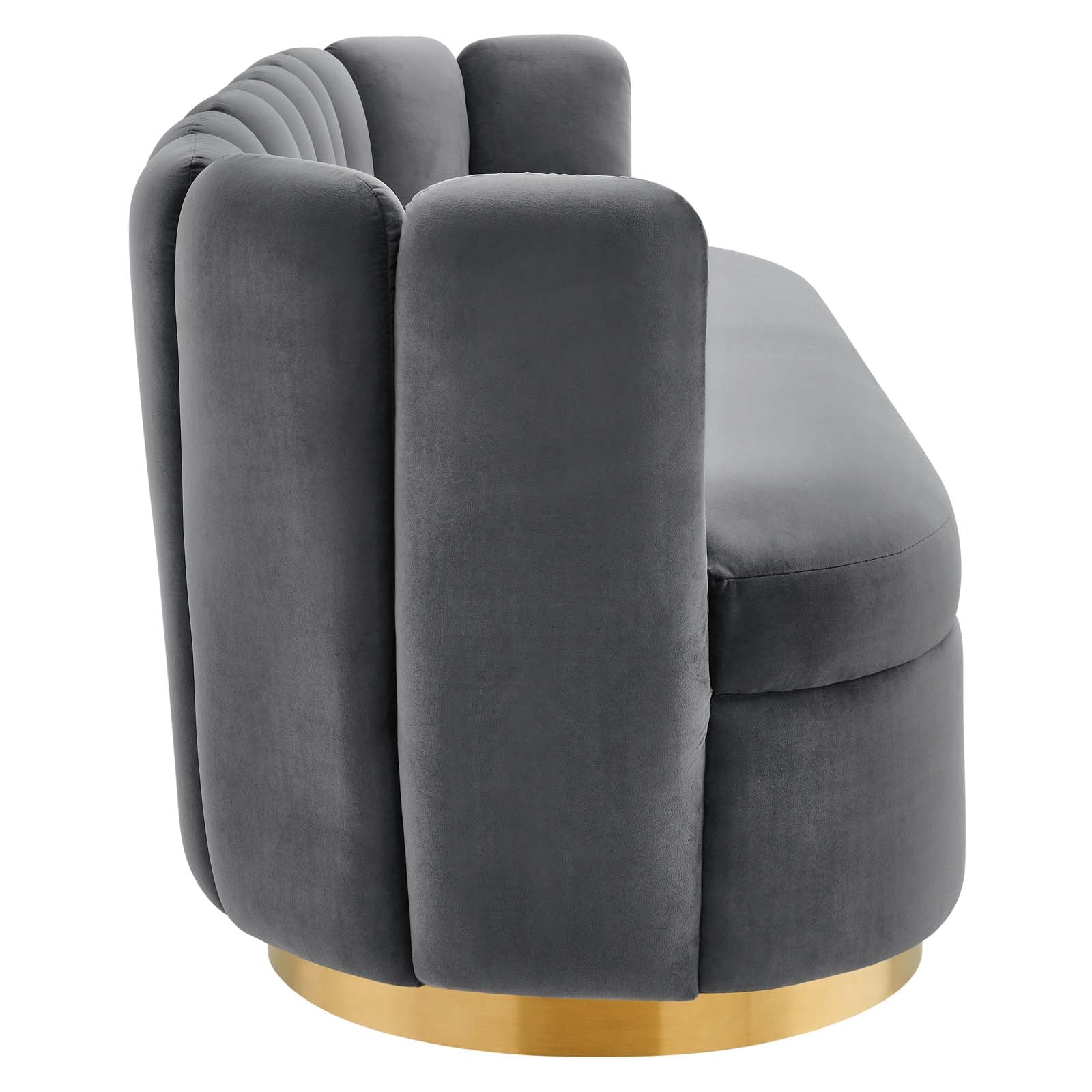 Vicci Tufted Velvet Sofa