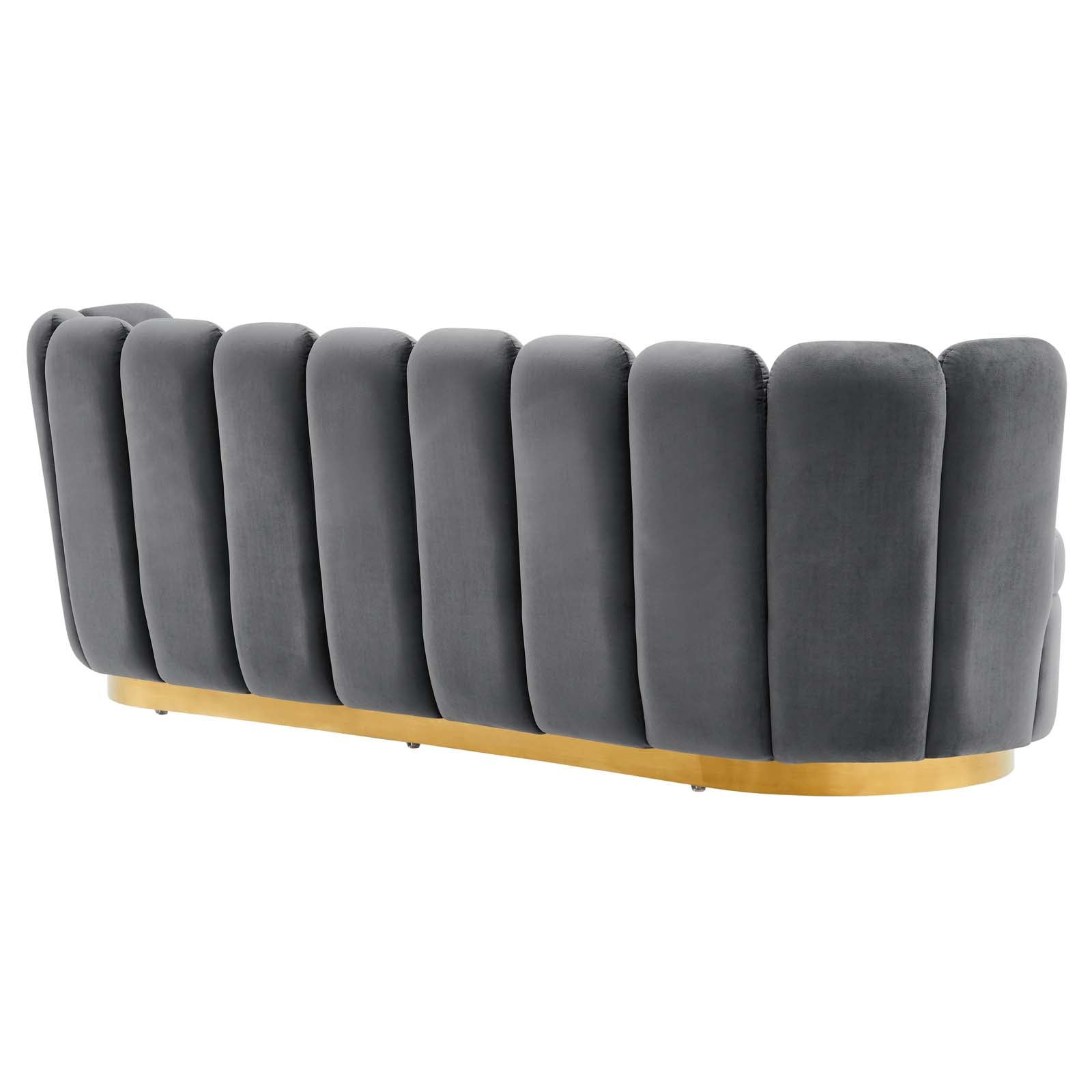 Vicci Tufted Velvet Sofa