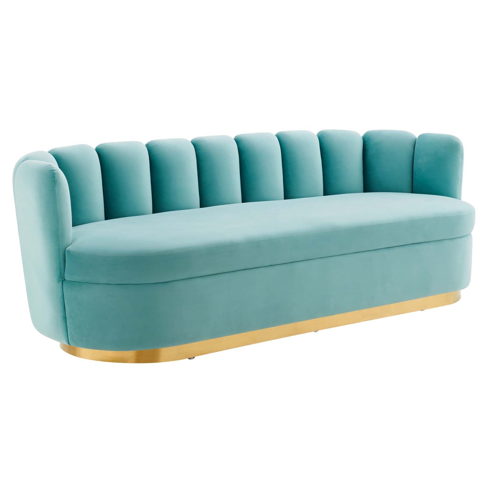 Vicci Tufted Velvet Sofa