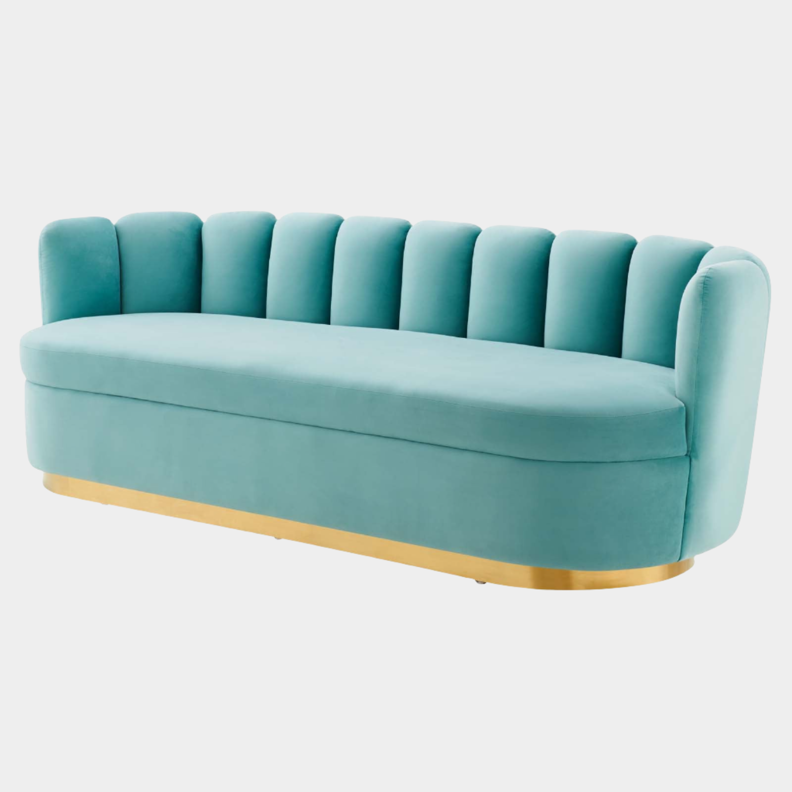 Vicci Tufted Velvet Sofa