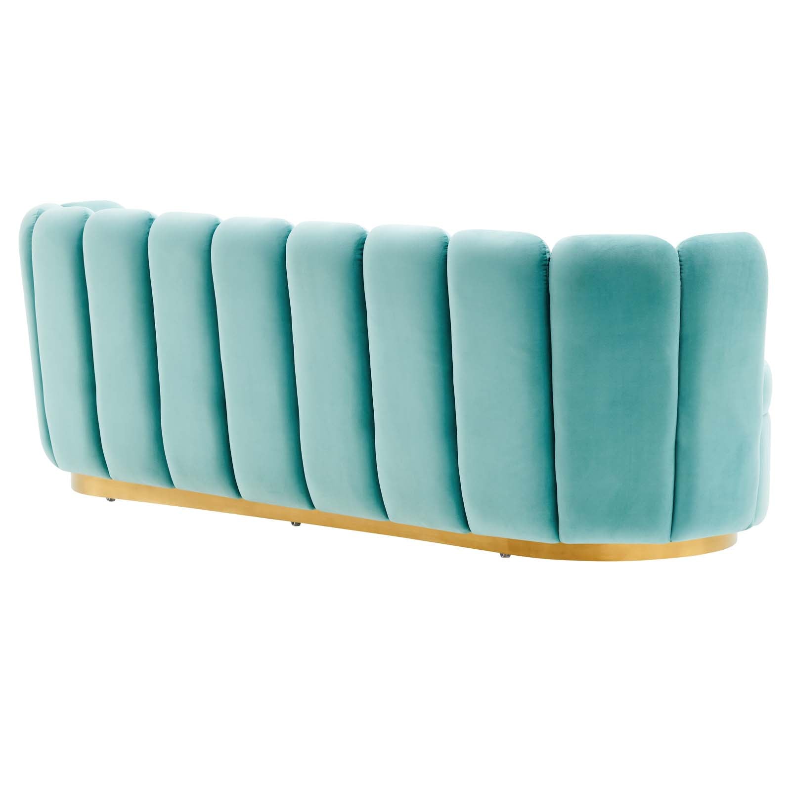 Vicci Tufted Velvet Sofa