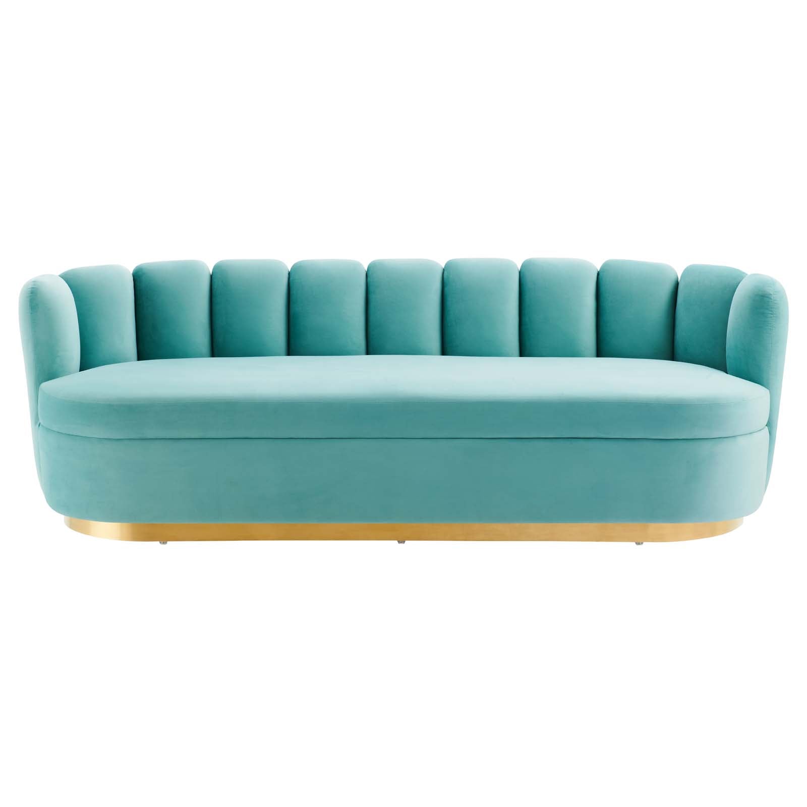 Vicci Tufted Velvet Sofa