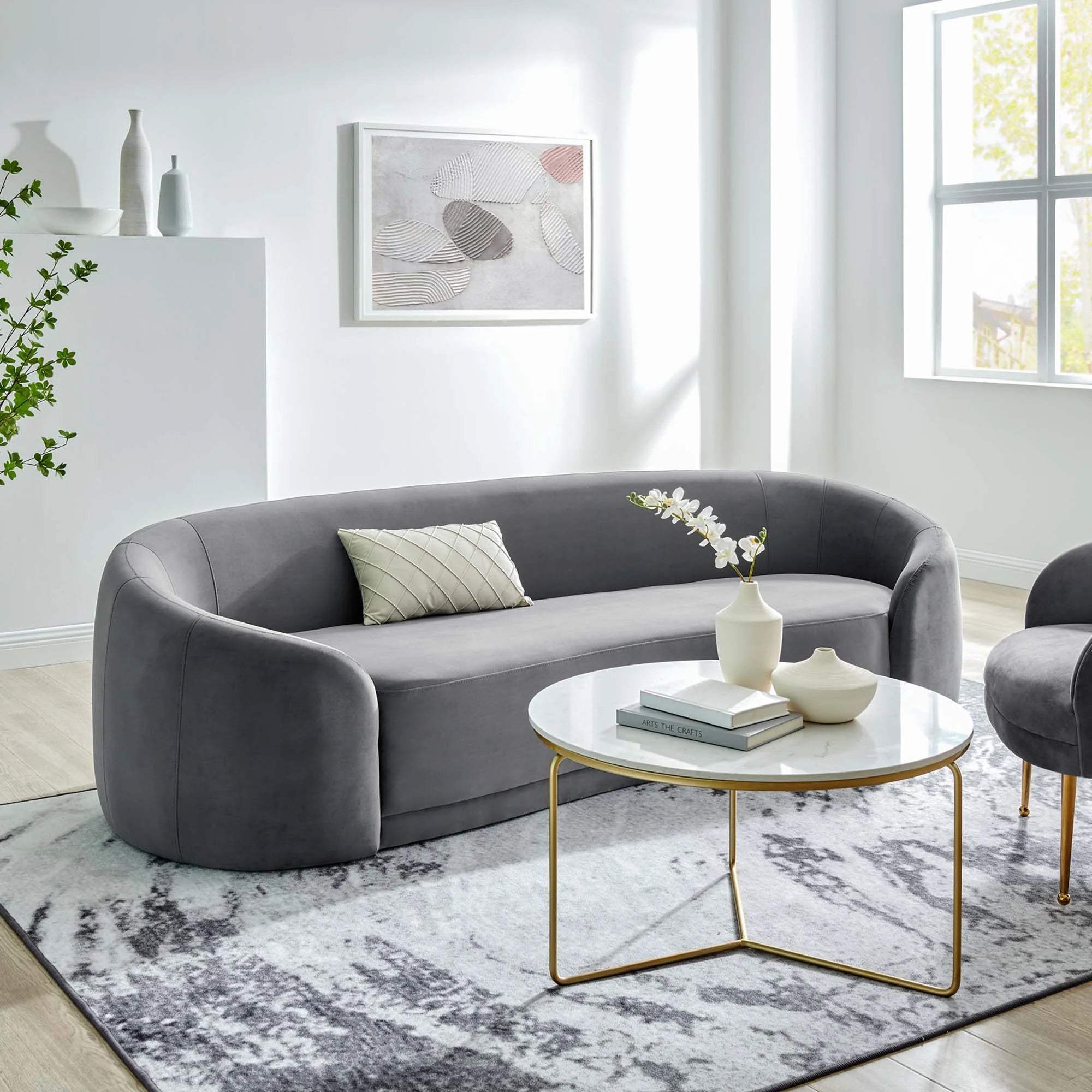 Contessa Performance Velvet Sofa