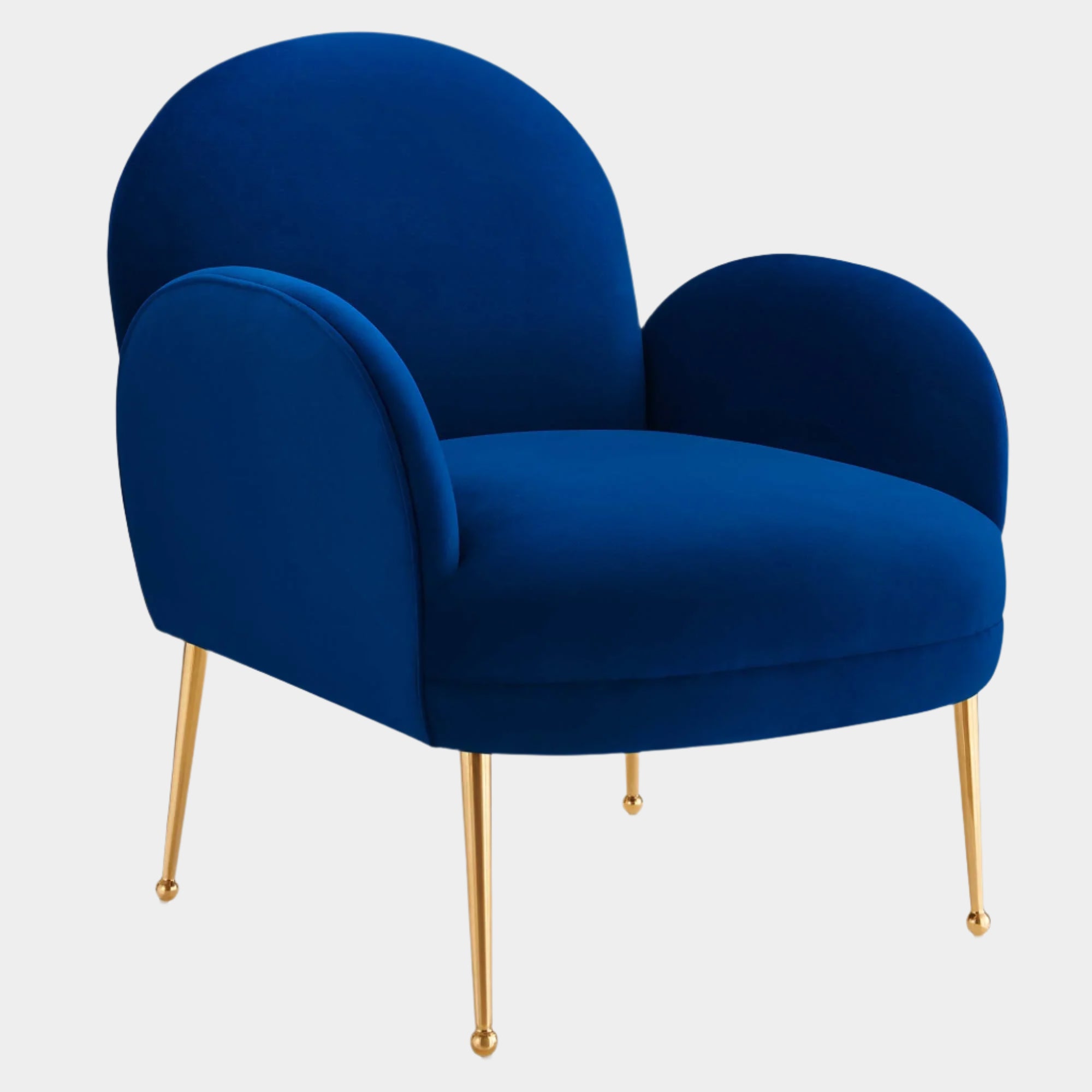 Transcend Performance Velvet Armchair