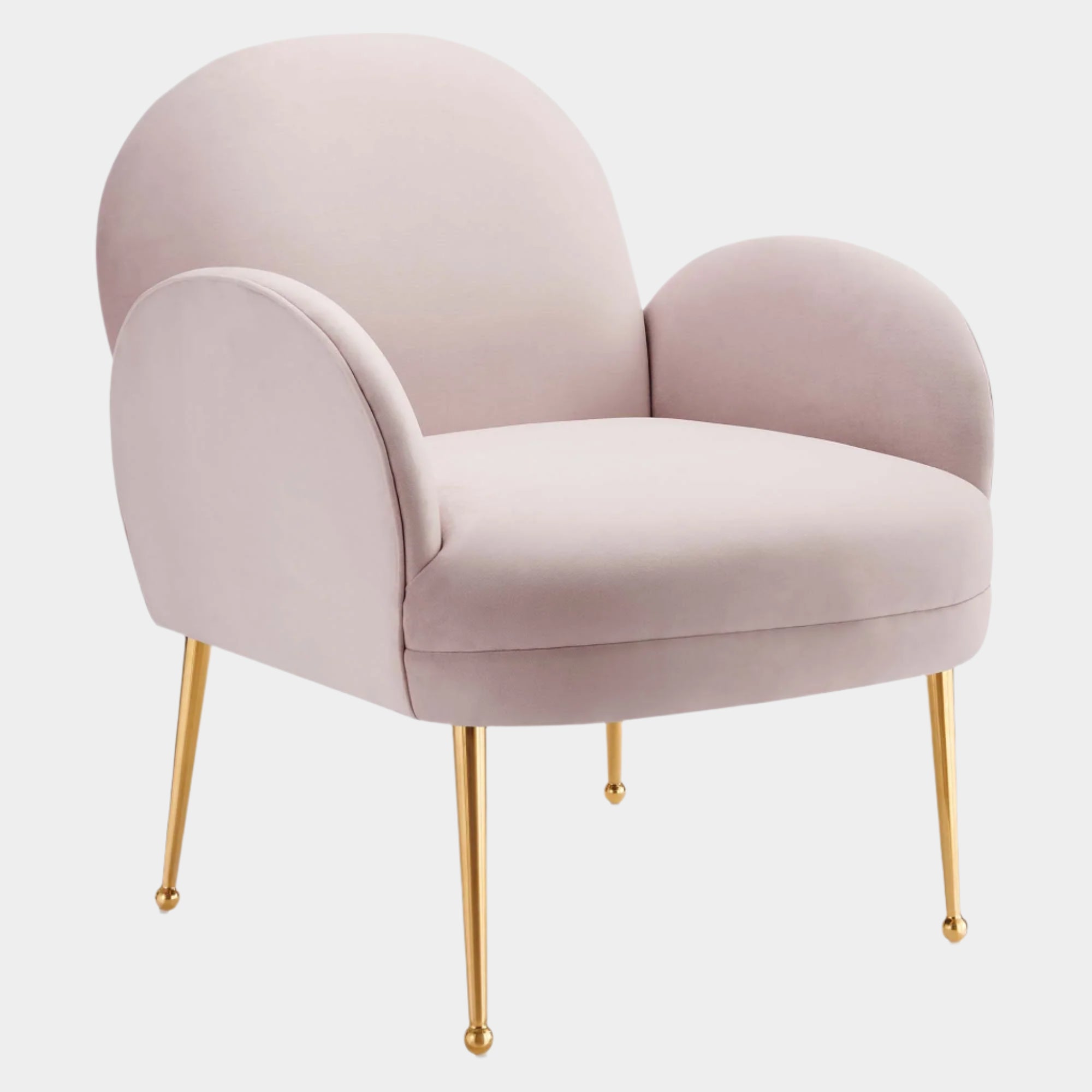 Transcend Performance Velvet Armchair