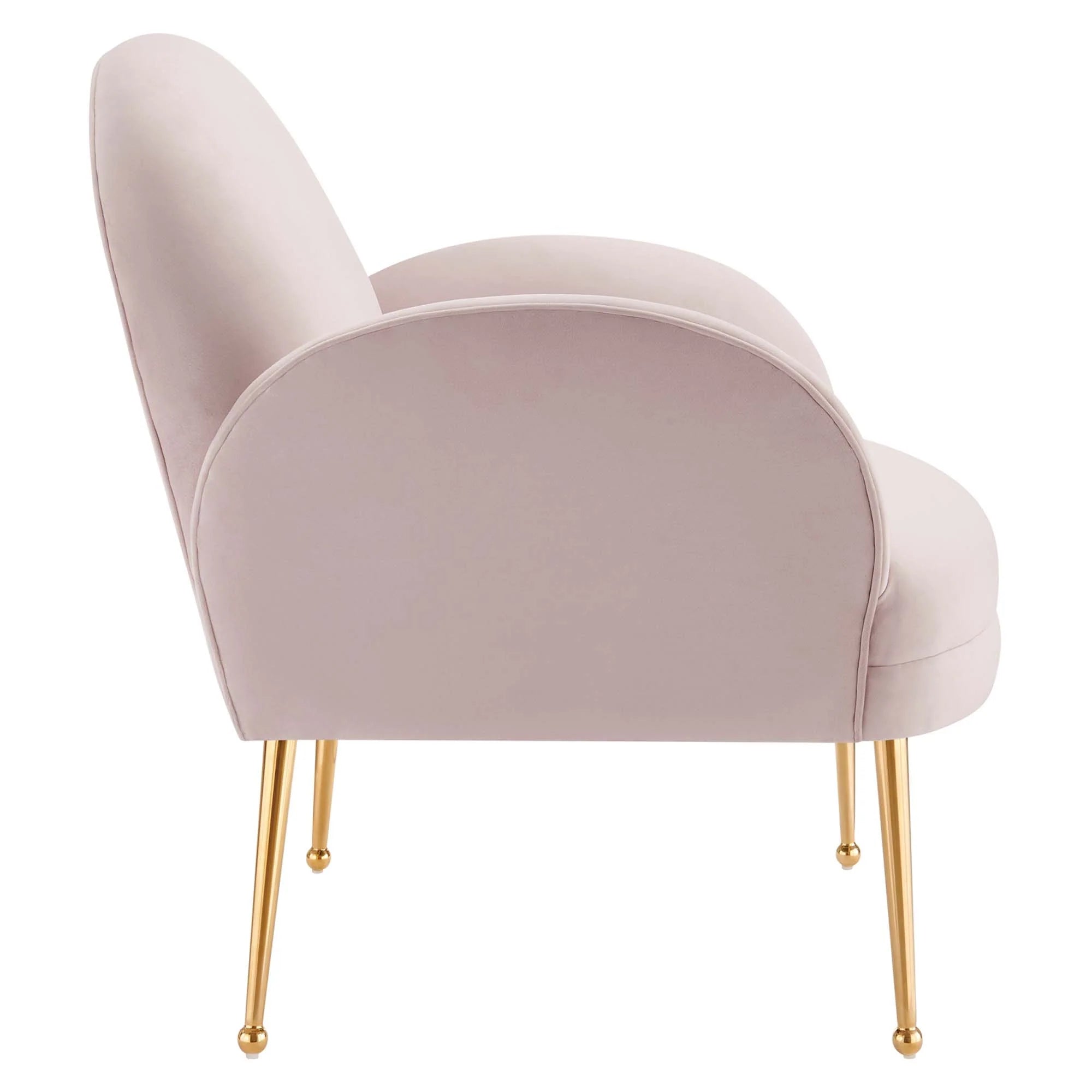 Transcend Performance Velvet Armchair