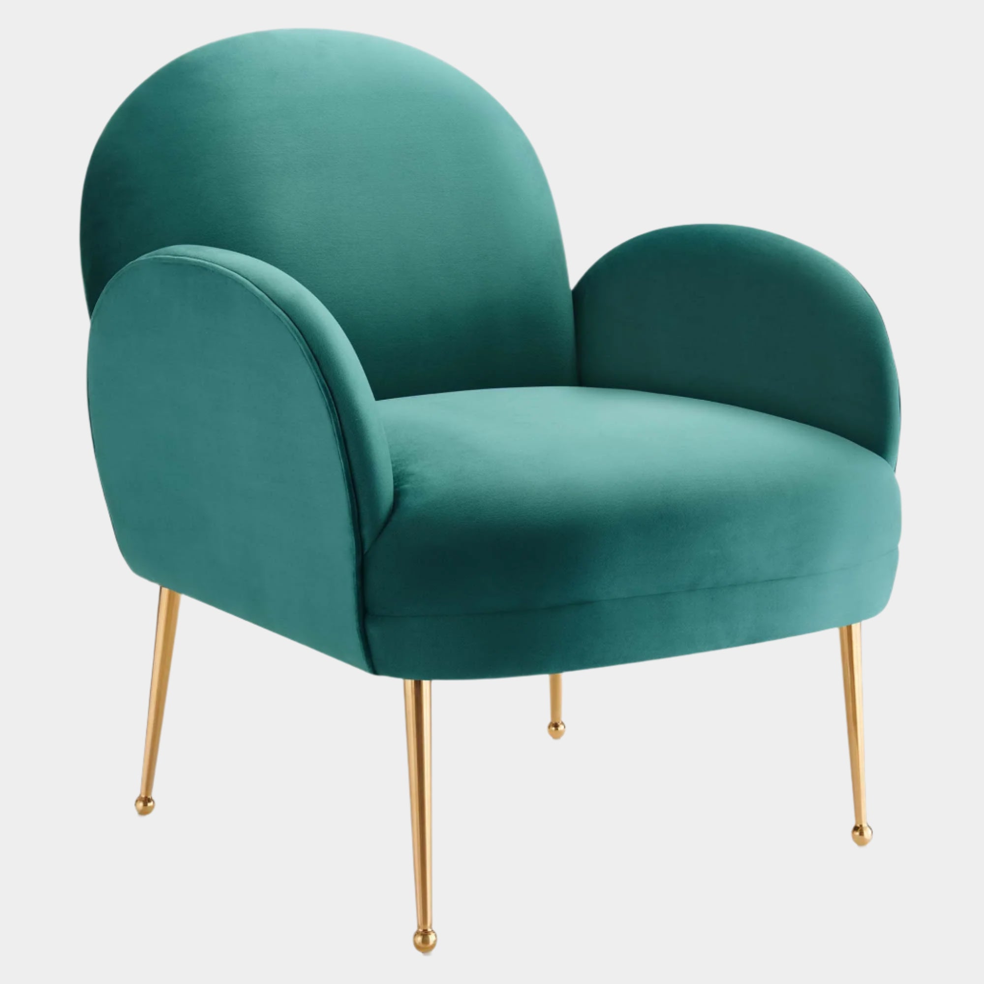 Transcend Performance Velvet Armchair