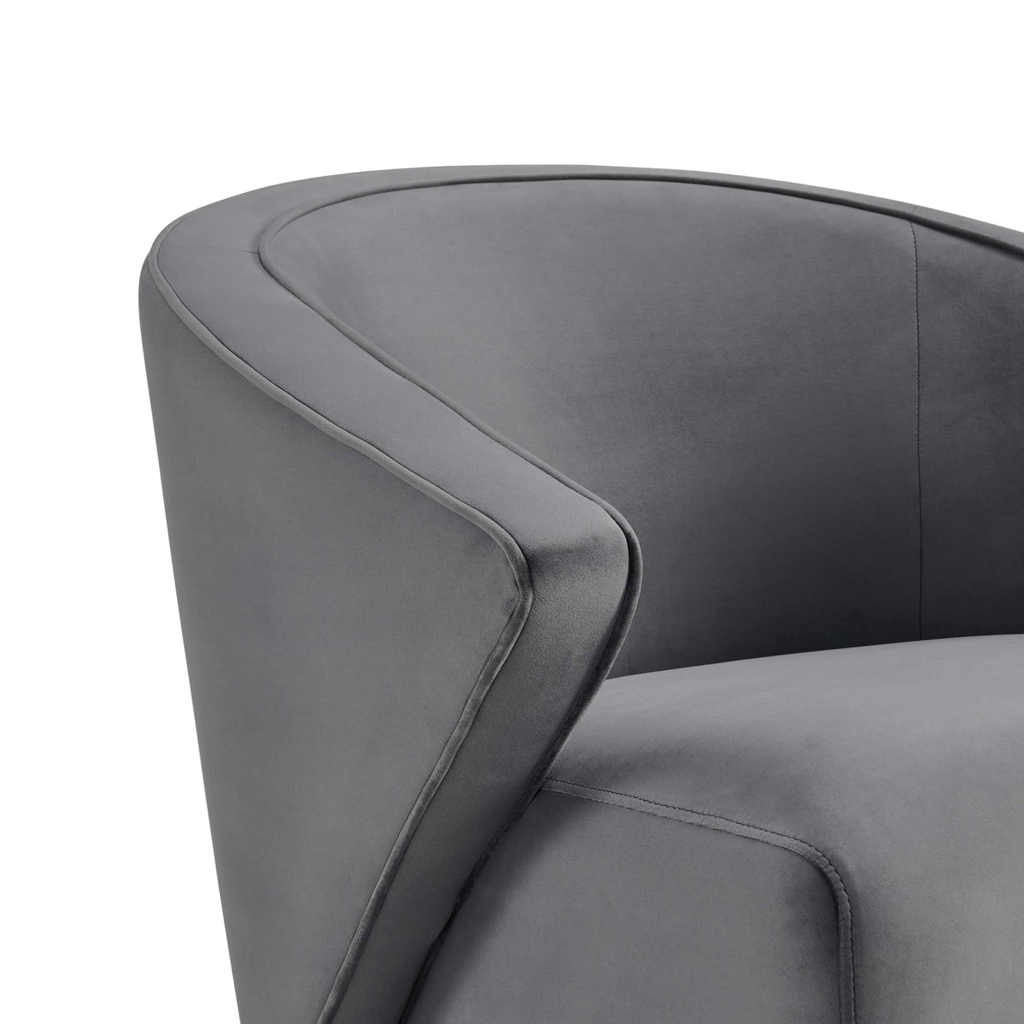 Fauteuil en velours Odyssey Performance