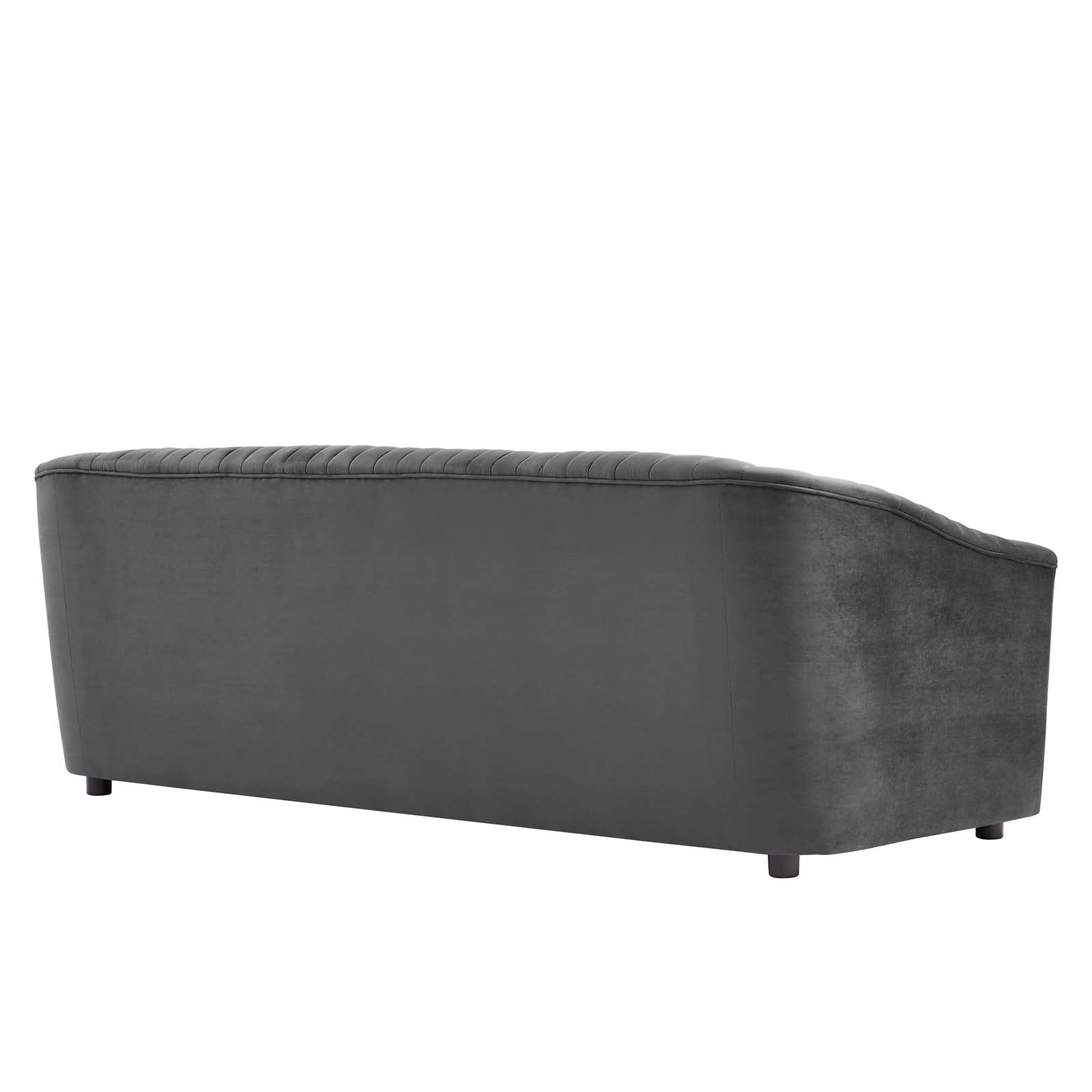 Alpha Velvet Tufted Sofa