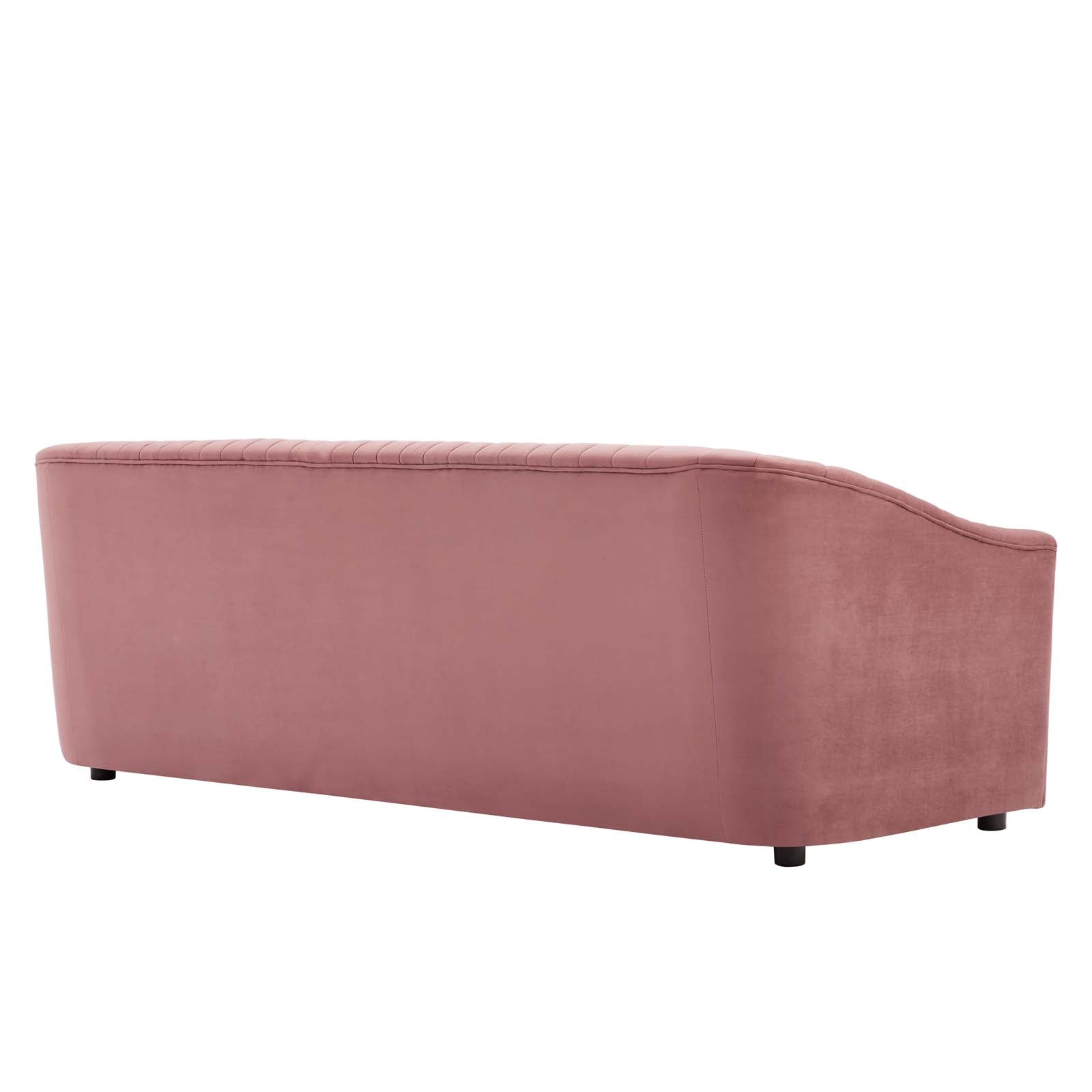 Alpha Velvet Tufted Sofa