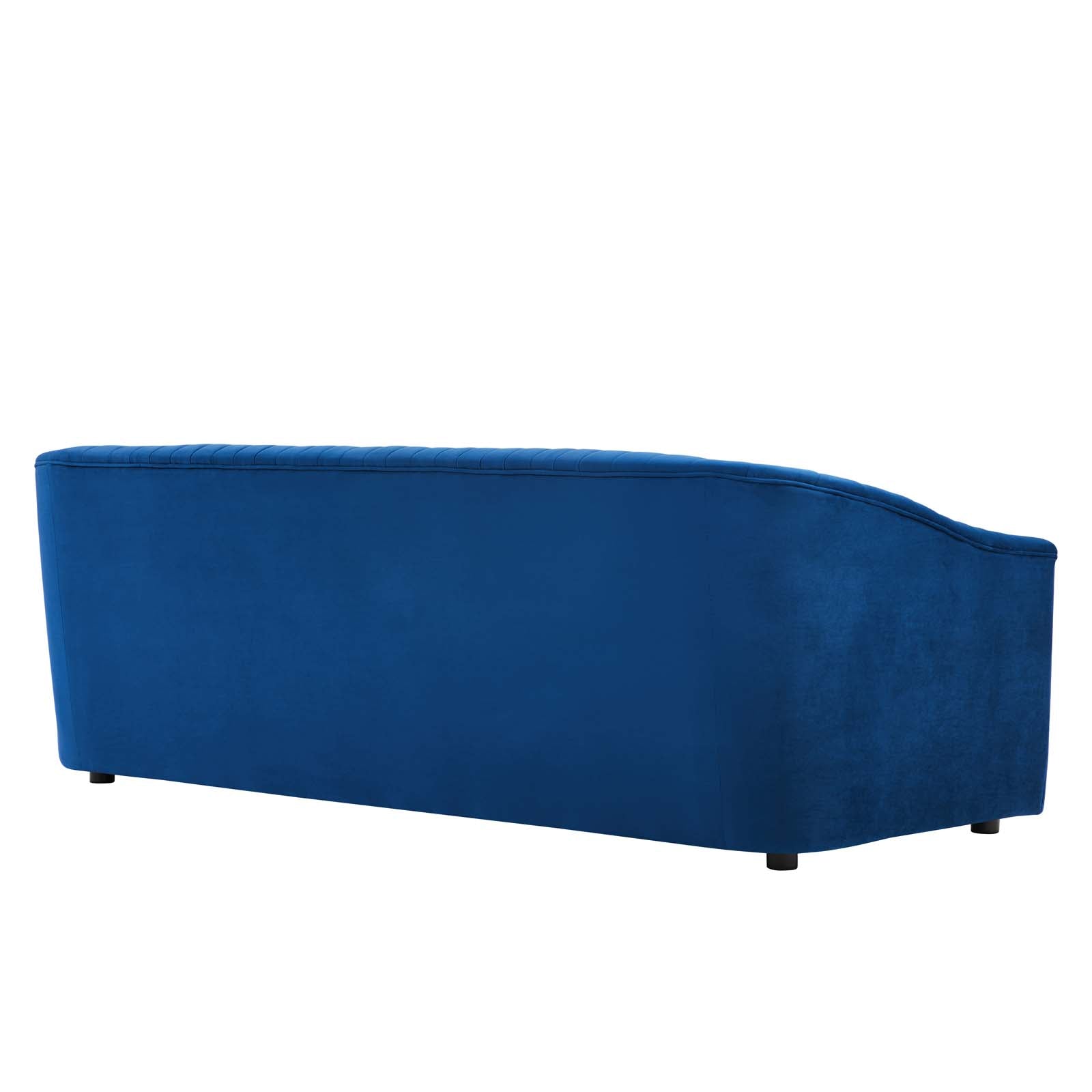 Alpha Velvet Tufted Sofa