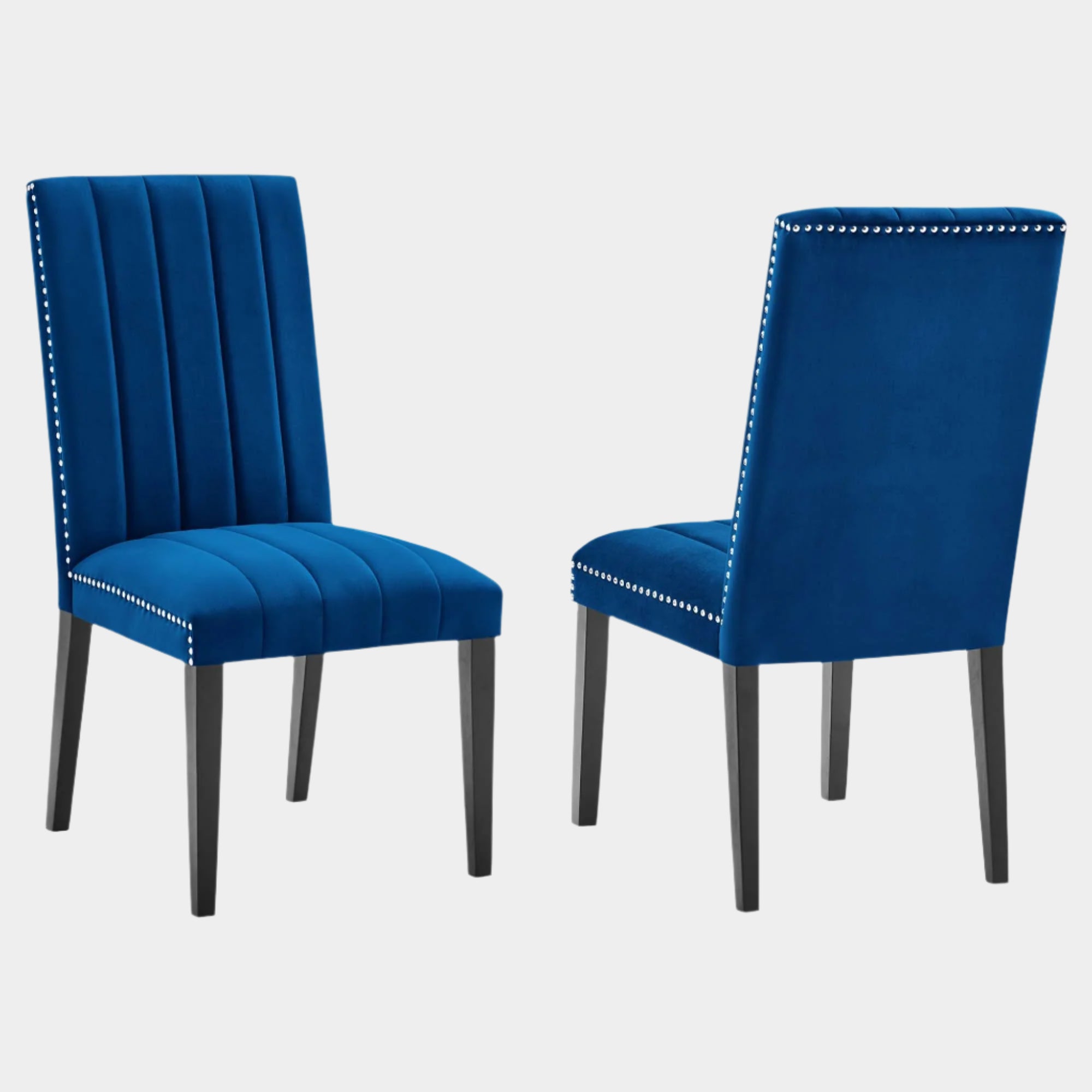 Catalyst Performance Velvet Dining Side Chairs - Set of 2