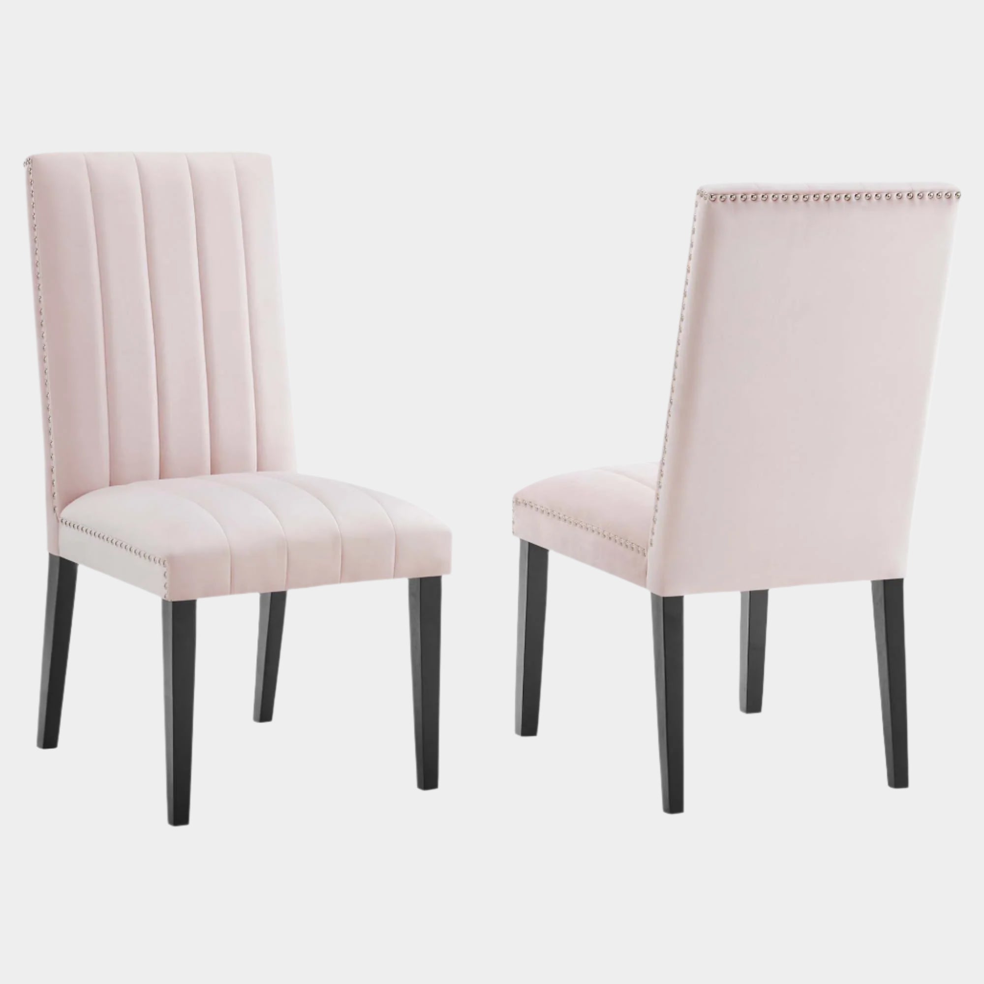 Catalyst Performance Velvet Dining Side Chairs - Set of 2